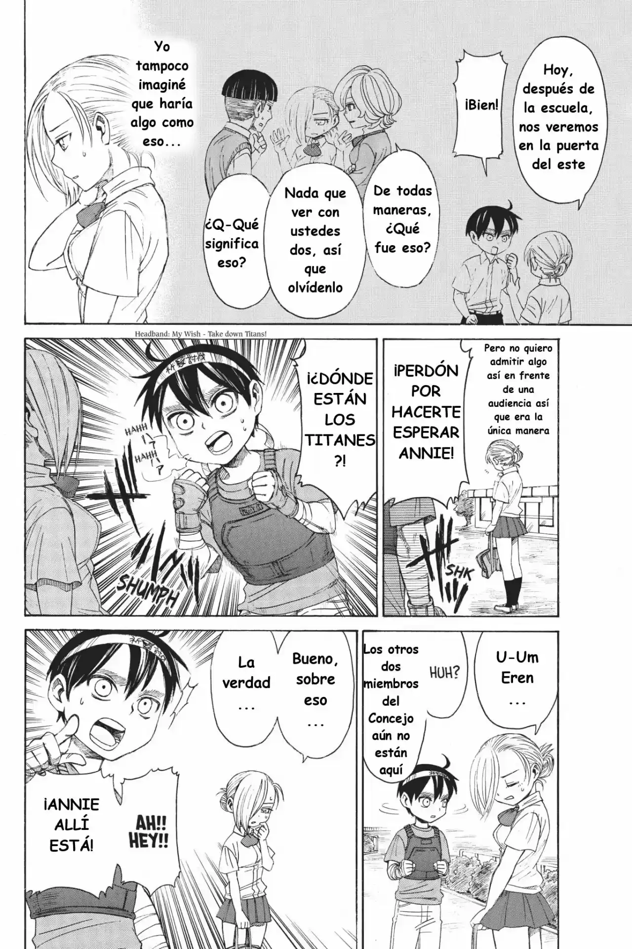Shingeki! Kyojin Chuugakkou Mare Academy - Capítulo 13 - Página 8 - LectorTMOo