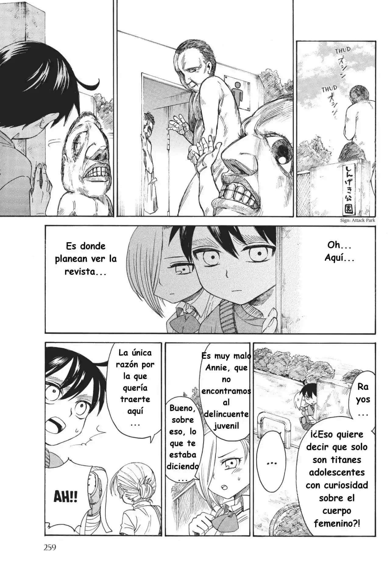 Shingeki! Kyojin Chuugakkou Mare Academy - Capítulo 13 - Página 13 - LectorTMOo