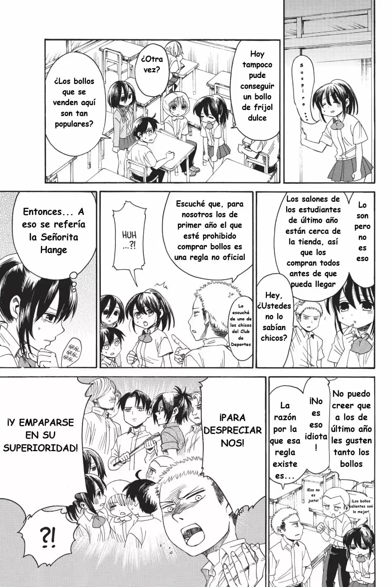 Shingeki! Kyojin Chuugakkou Mare Academy - Capítulo 14 - Página 3 - LectorTMOo