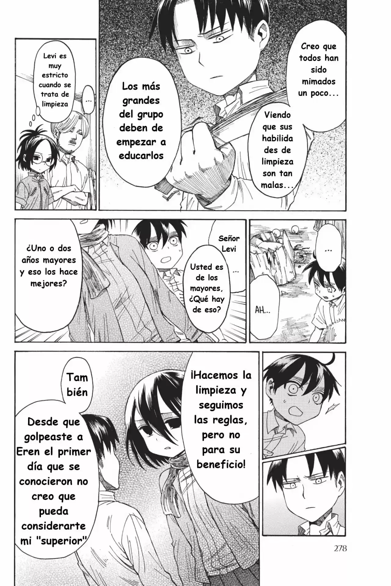 Shingeki! Kyojin Chuugakkou Mare Academy - Capítulo 14 - Página 14 - LectorTMOo