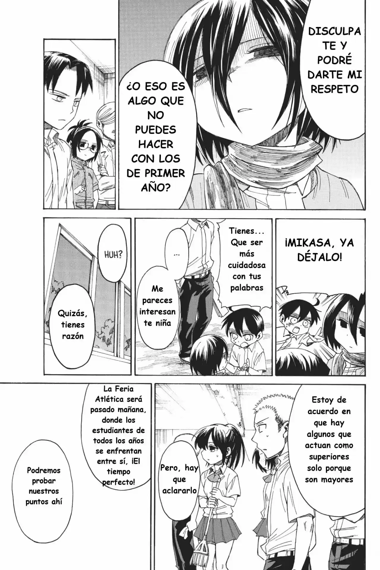 Shingeki! Kyojin Chuugakkou Mare Academy - Capítulo 14 - Página 15 - LectorTMOo