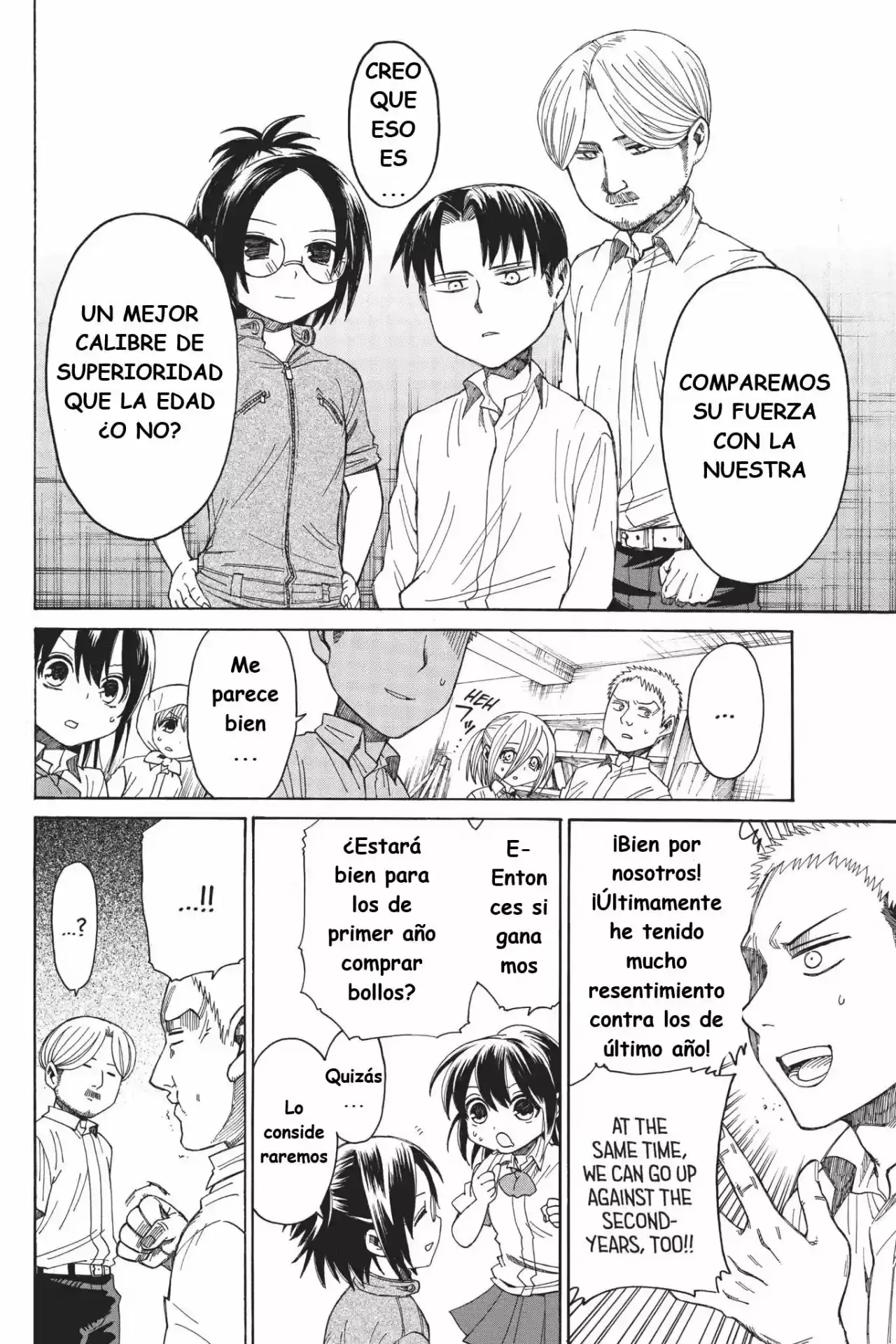 Shingeki! Kyojin Chuugakkou Mare Academy - Capítulo 14 - Página 16 - LectorTMOo