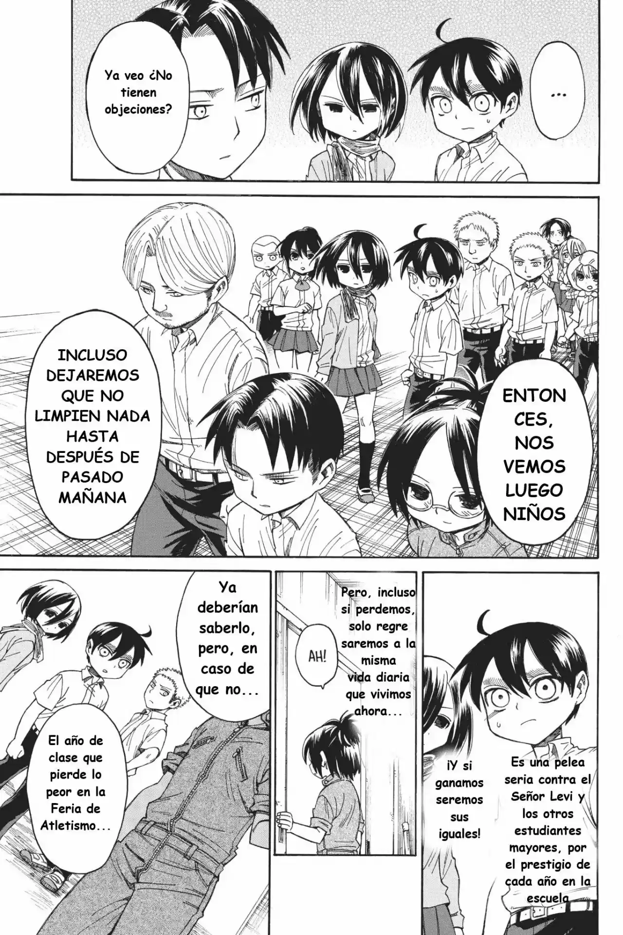Shingeki! Kyojin Chuugakkou Mare Academy - Capítulo 14 - Página 17 - LectorTMOo