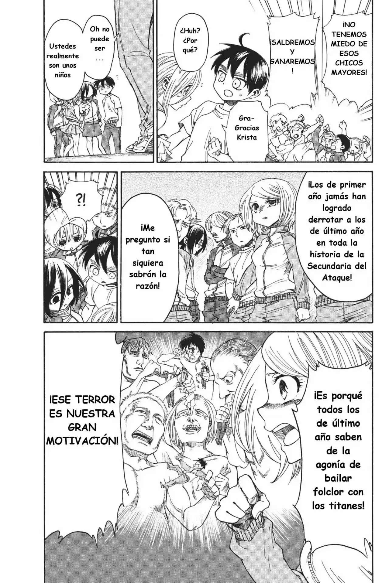 Shingeki! Kyojin Chuugakkou Mare Academy - Capítulo 15 - Página 3 - LectorTMOo