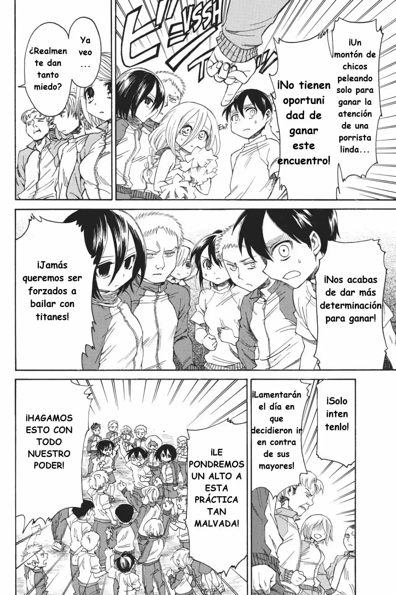 Shingeki! Kyojin Chuugakkou Mare Academy - Capítulo 15 - Página 4 - LectorTMOo