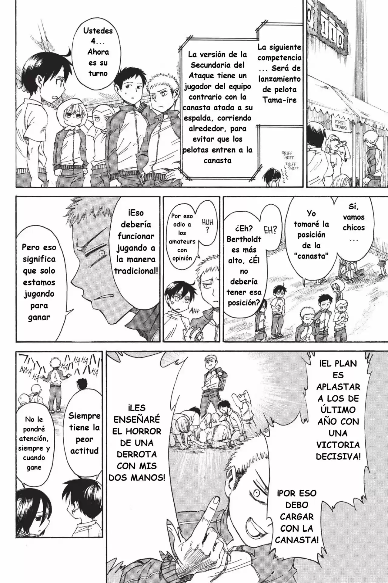 Shingeki! Kyojin Chuugakkou Mare Academy - Capítulo 15 - Página 12 - LectorTMOo