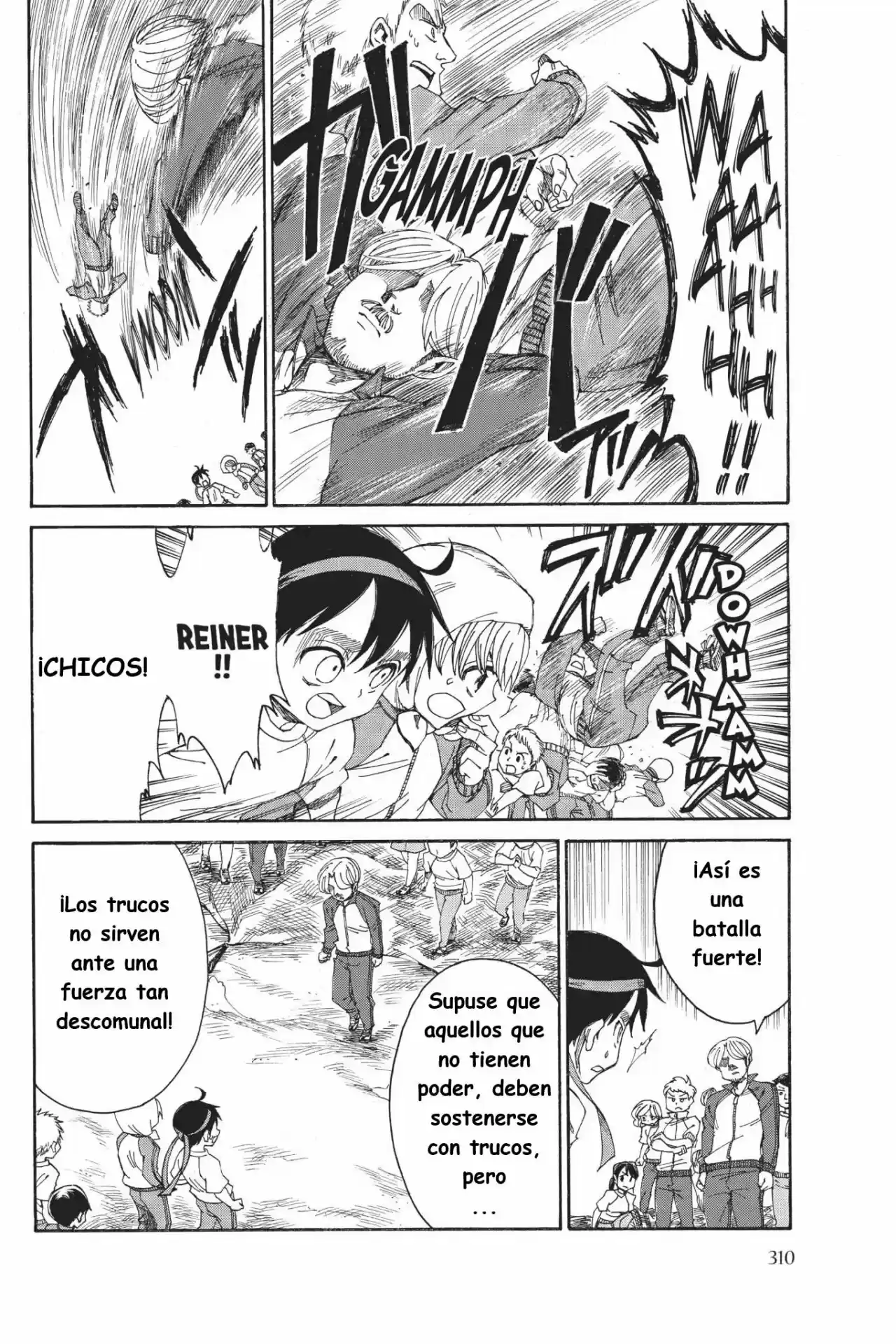 Shingeki! Kyojin Chuugakkou Mare Academy - Capítulo 16 - Página 8 - LectorTMOo
