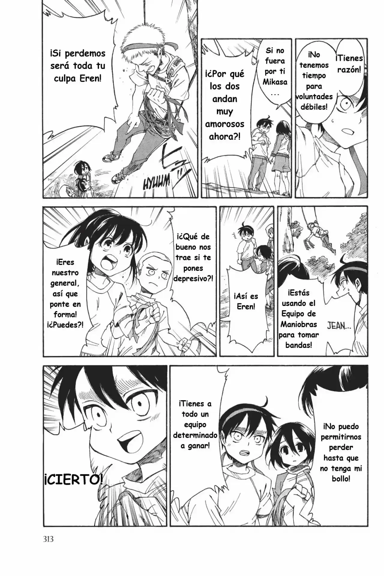 Shingeki! Kyojin Chuugakkou Mare Academy - Capítulo 16 - Página 11 - LectorTMOo
