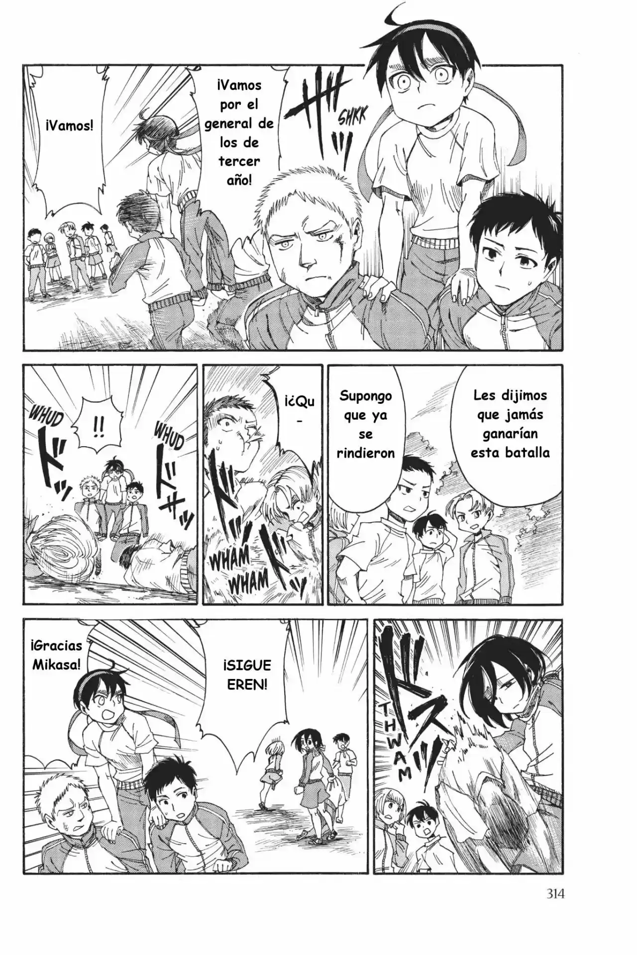 Shingeki! Kyojin Chuugakkou Mare Academy - Capítulo 16 - Página 12 - LectorTMOo