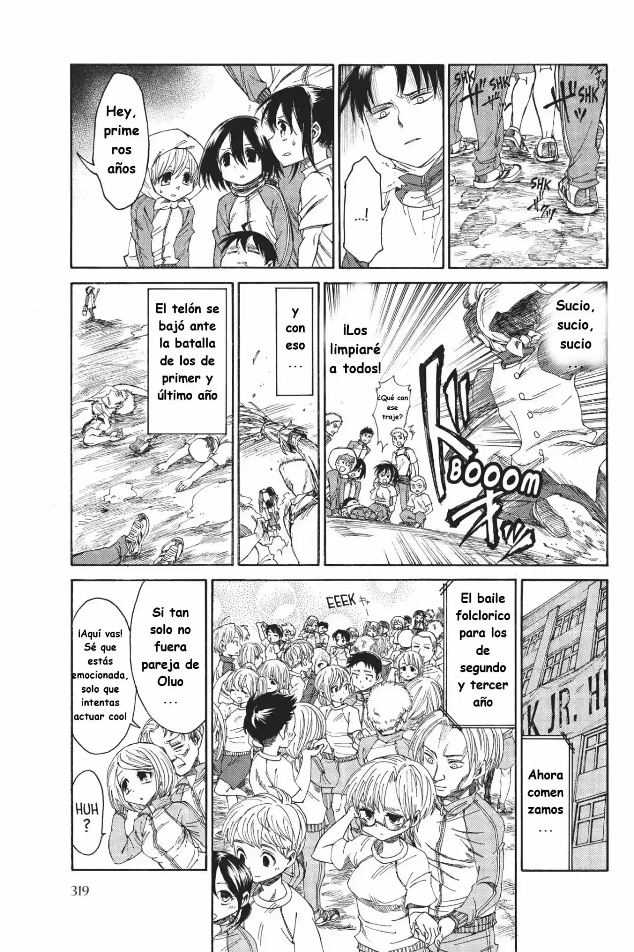 Shingeki! Kyojin Chuugakkou Mare Academy - Capítulo 16 - Página 17 - LectorTMOo