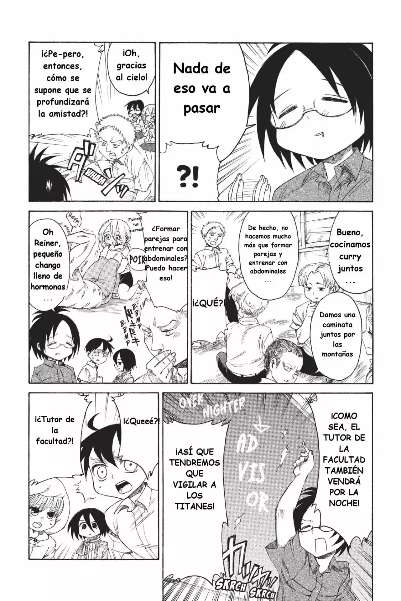 Shingeki! Kyojin Chuugakkou Mare Academy - Capítulo 17 - Página 4 - LectorTMOo