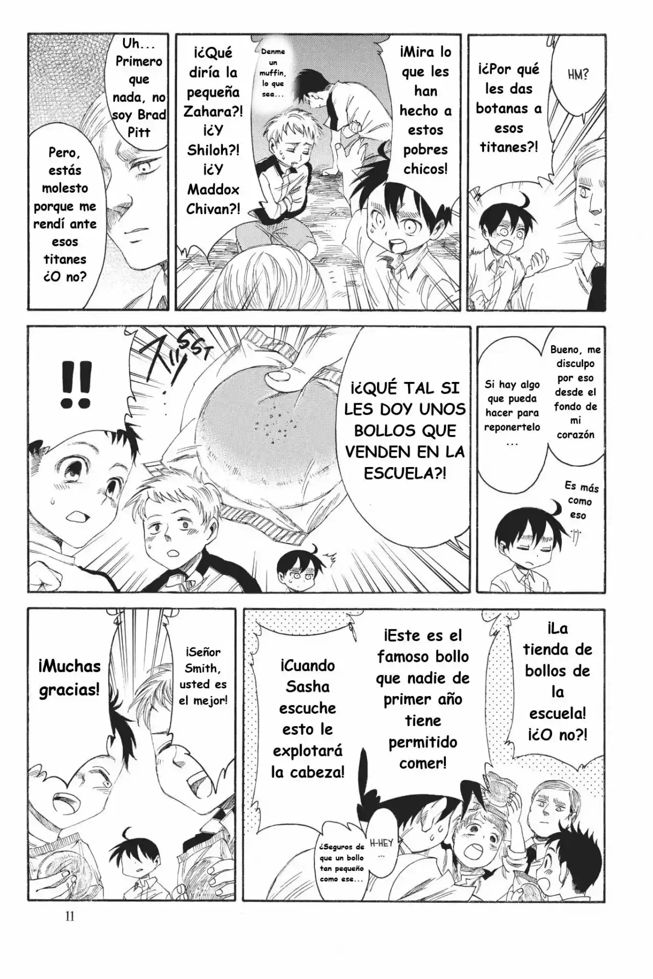 Shingeki! Kyojin Chuugakkou Mare Academy - Capítulo 17 - Página 9 - LectorTMOo