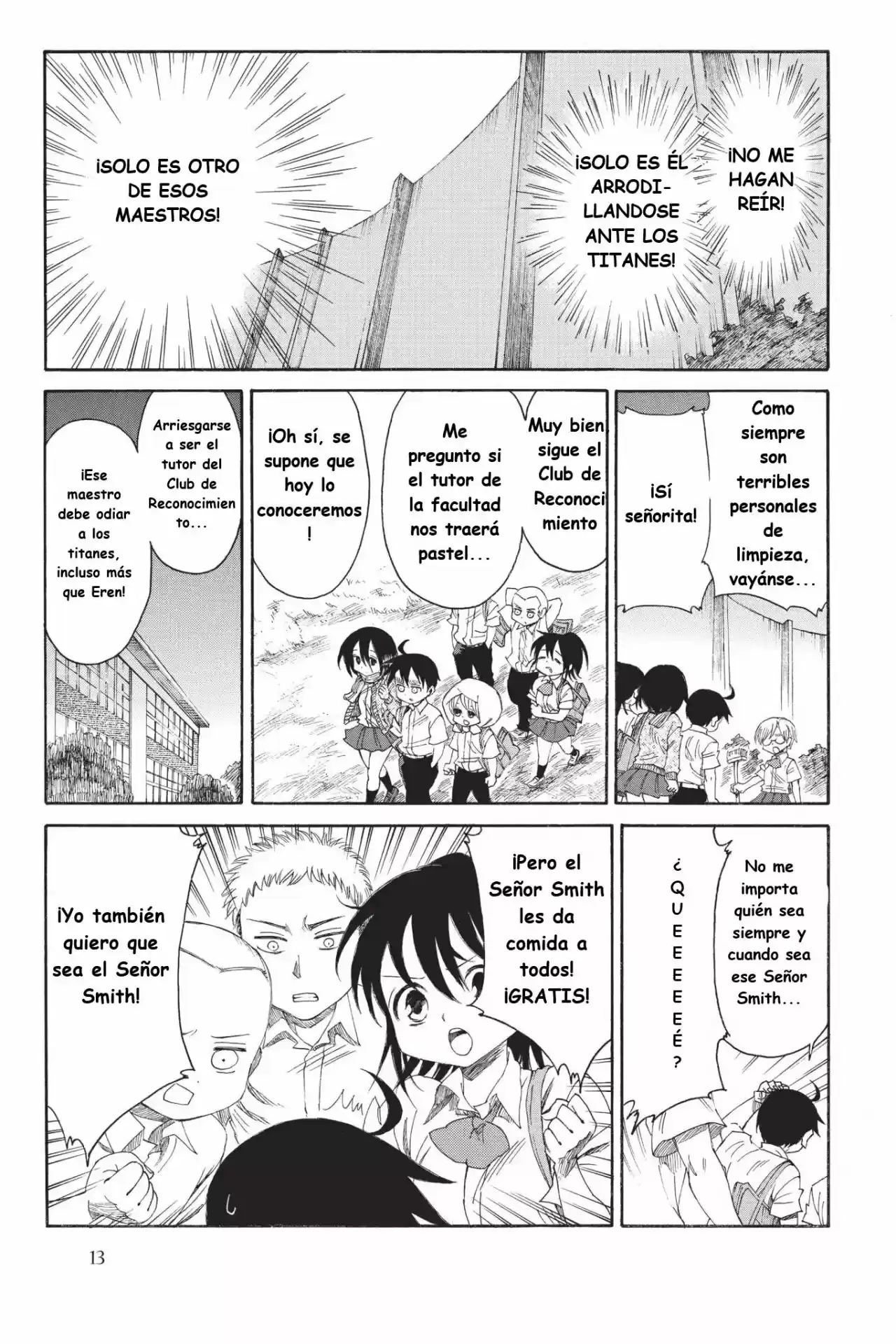 Shingeki! Kyojin Chuugakkou Mare Academy - Capítulo 17 - Página 11 - LectorTMOo