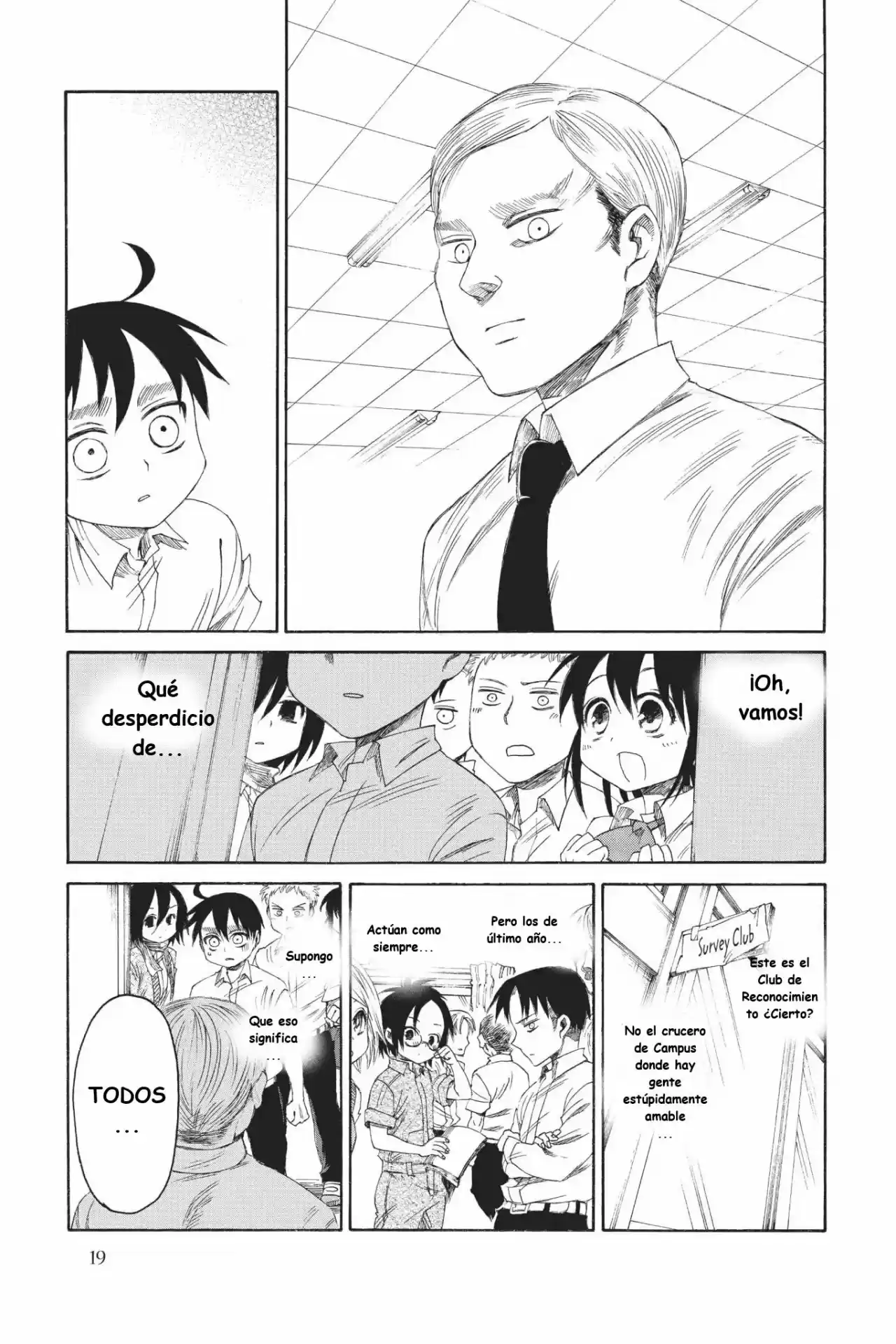Shingeki! Kyojin Chuugakkou Mare Academy - Capítulo 17 - Página 17 - LectorTMOo