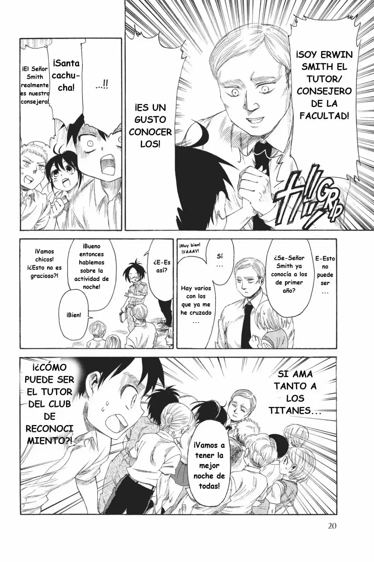 Shingeki! Kyojin Chuugakkou Mare Academy - Capítulo 17 - Página 18 - LectorTMOo