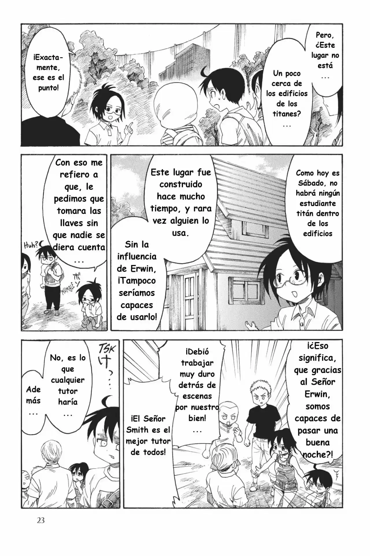 Shingeki! Kyojin Chuugakkou Mare Academy - Capítulo 18 - Página 3 - LectorTMOo