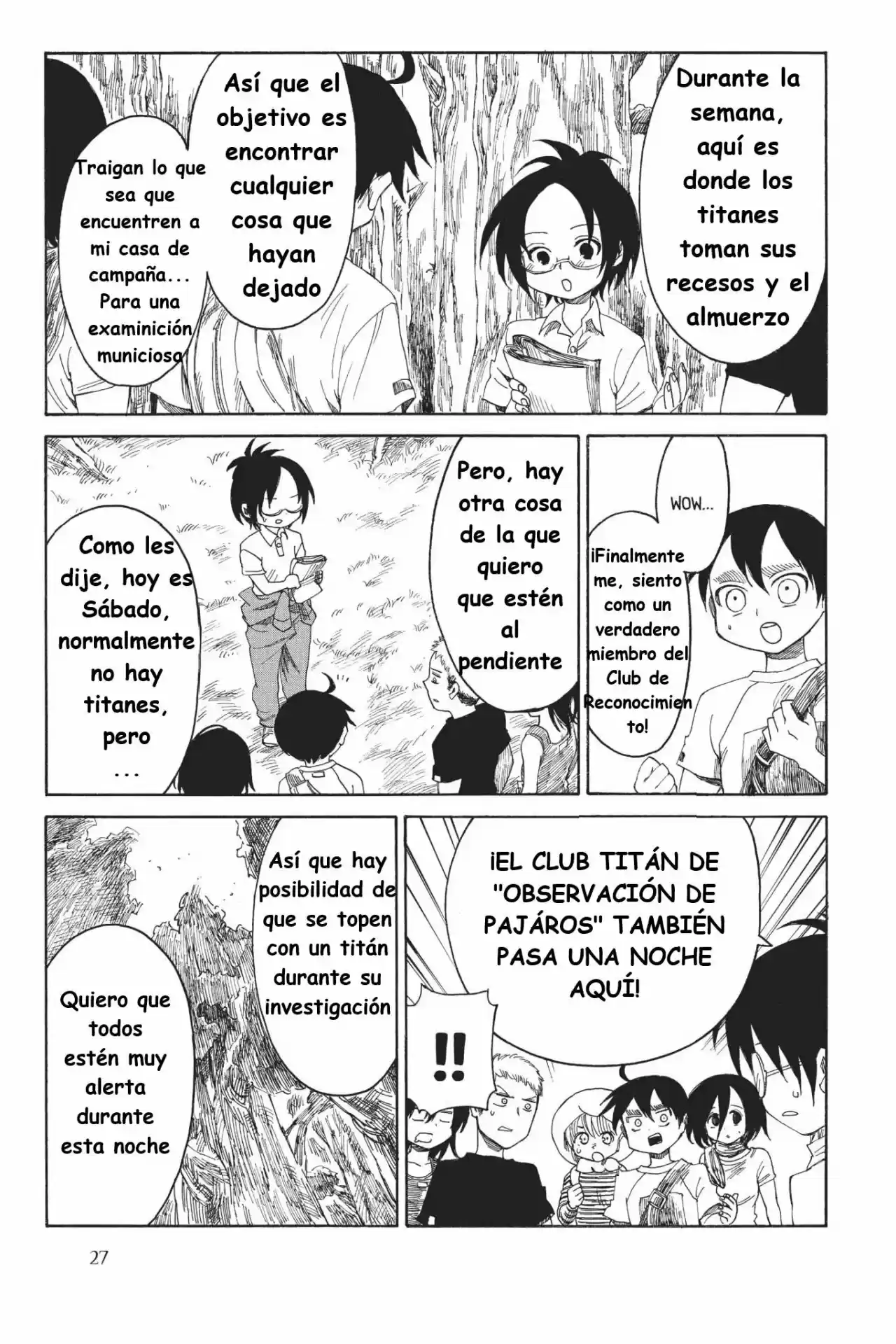 Shingeki! Kyojin Chuugakkou Mare Academy - Capítulo 18 - Página 7 - LectorTMOo