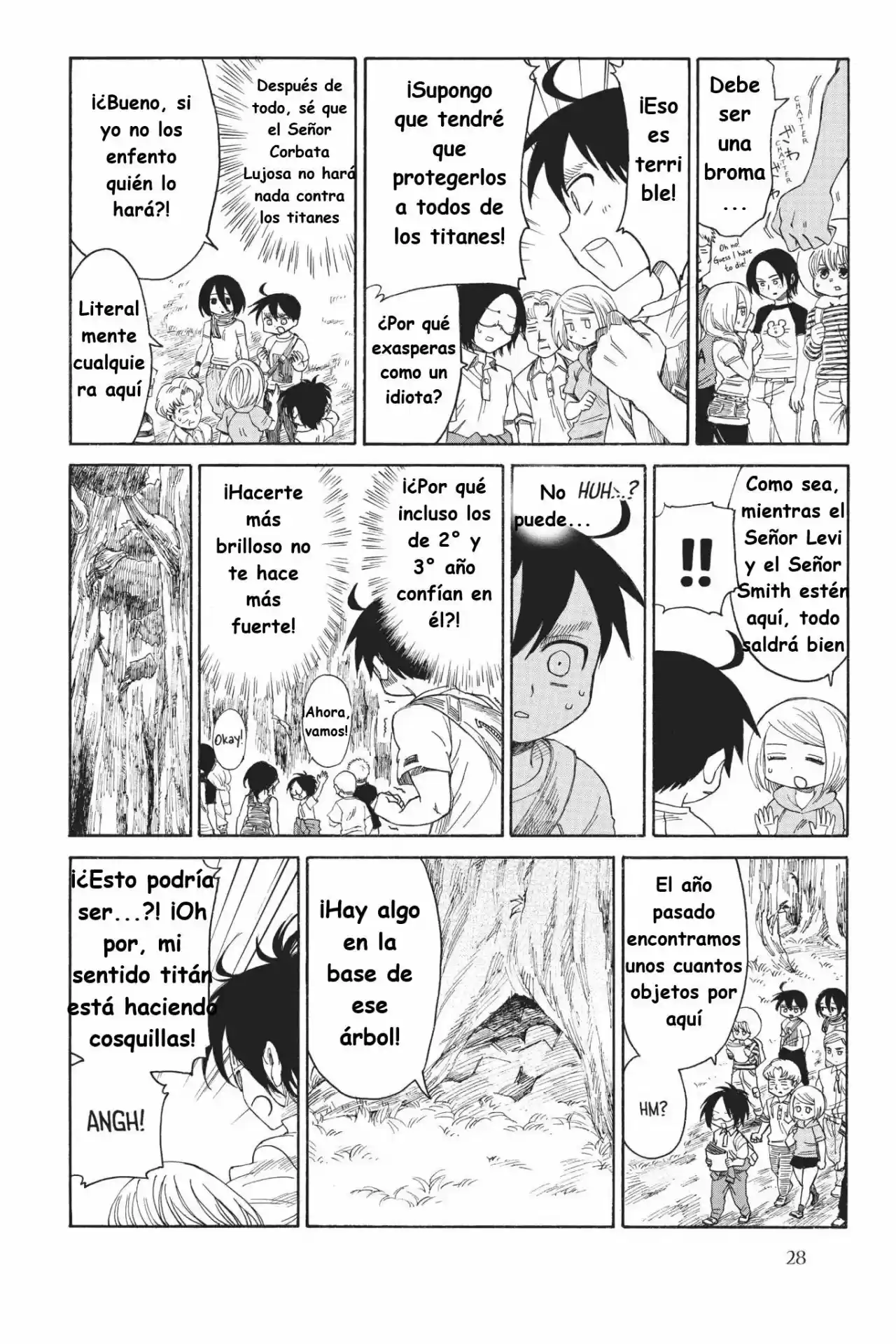 Shingeki! Kyojin Chuugakkou Mare Academy - Capítulo 18 - Página 8 - LectorTMOo