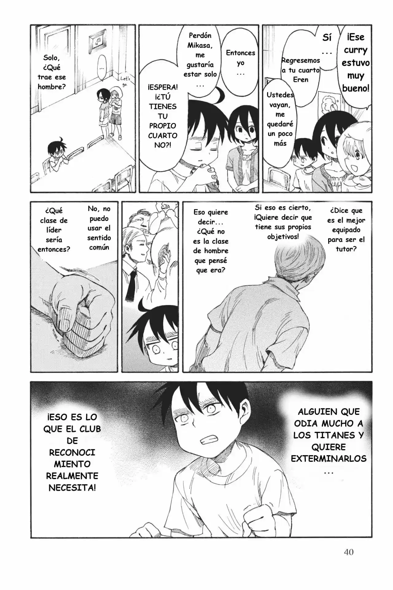 Shingeki! Kyojin Chuugakkou Mare Academy - Capítulo 18 - Página 20 - LectorTMOo
