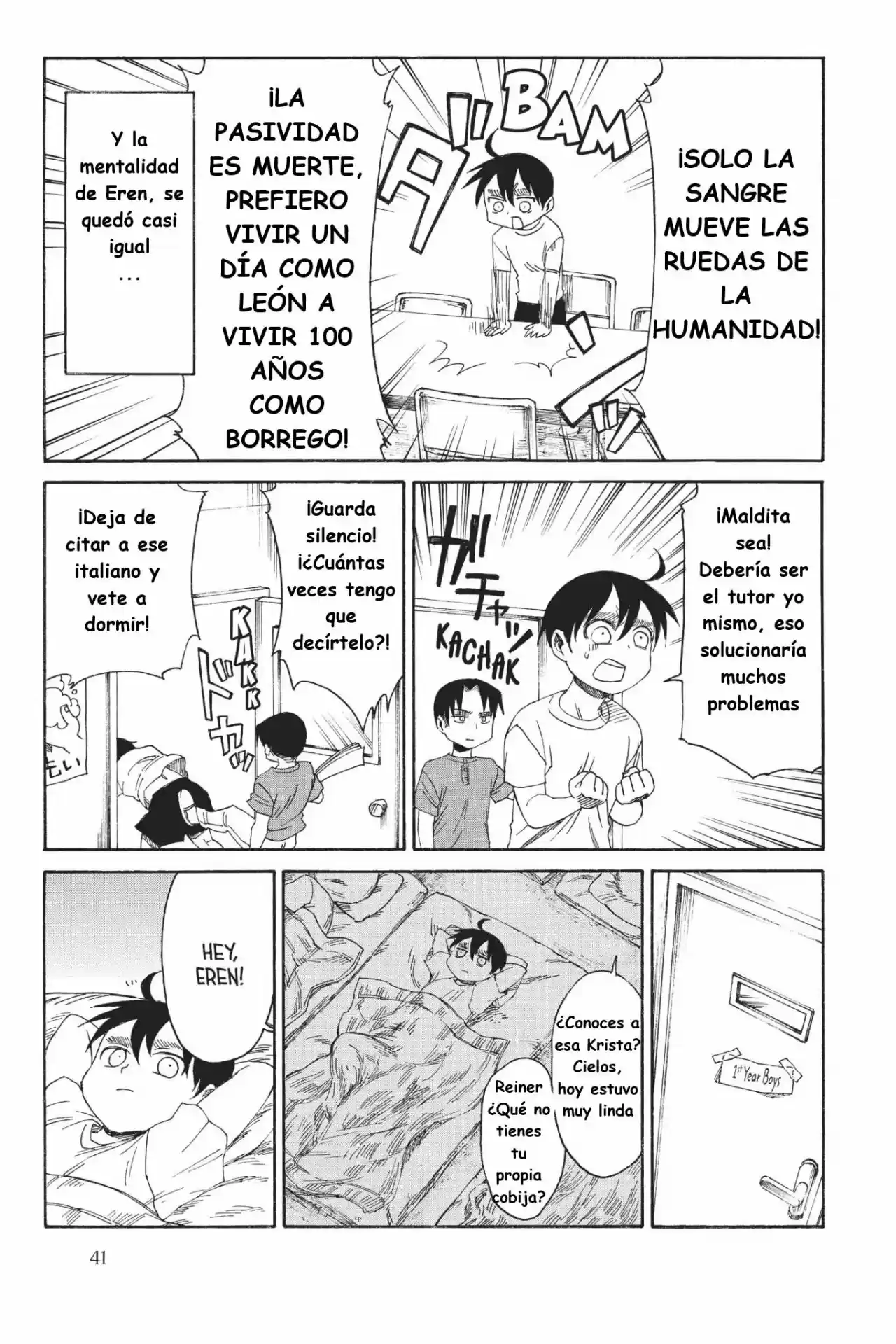 Shingeki! Kyojin Chuugakkou Mare Academy - Capítulo 18 - Página 21 - LectorTMOo