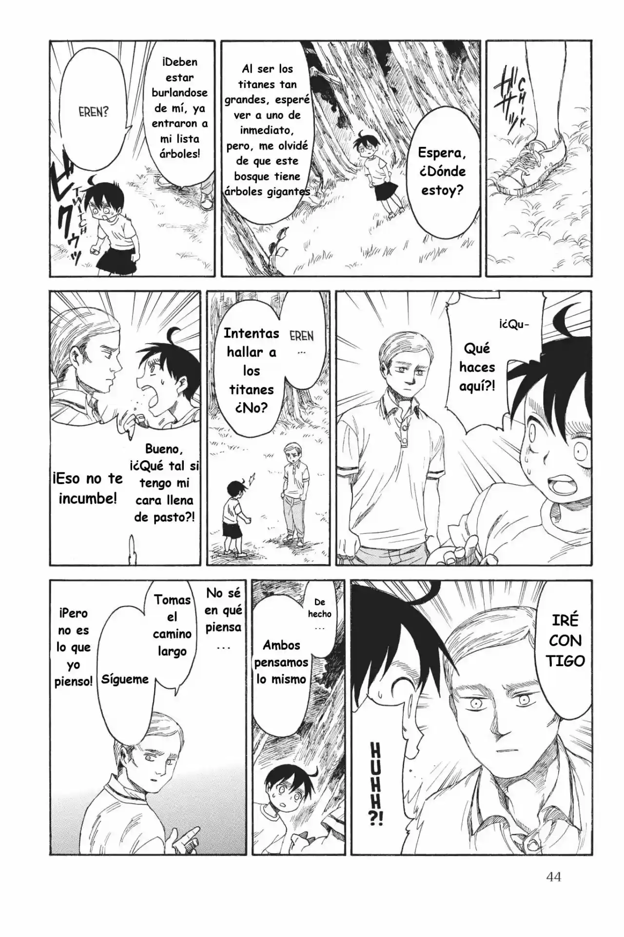 Shingeki! Kyojin Chuugakkou Mare Academy - Capítulo 18 - Página 24 - LectorTMOo