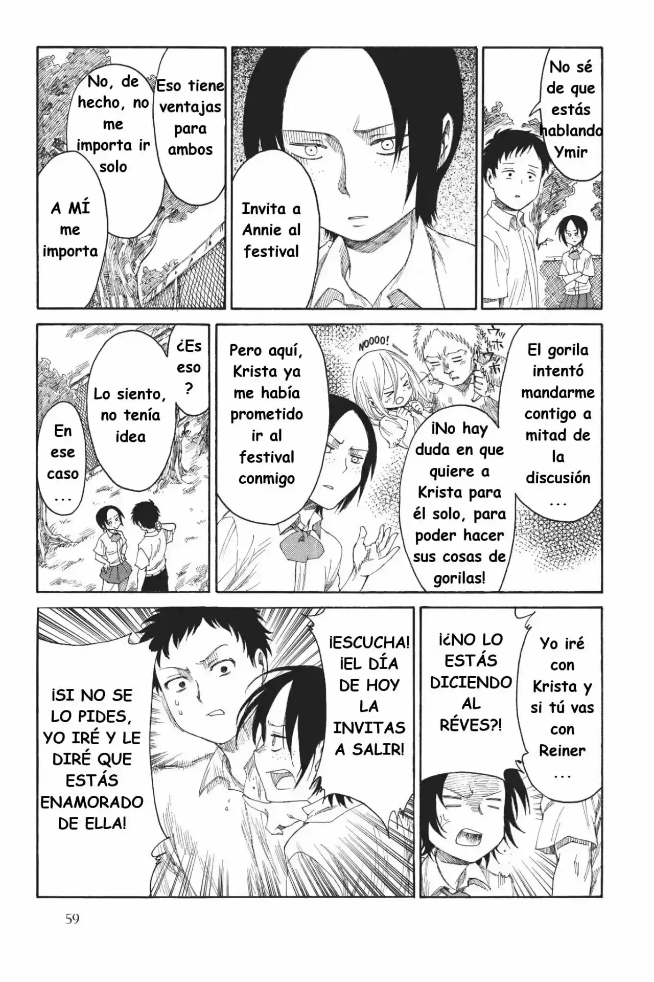 Shingeki! Kyojin Chuugakkou Mare Academy - Capítulo 19 - Página 6 - LectorTMOo