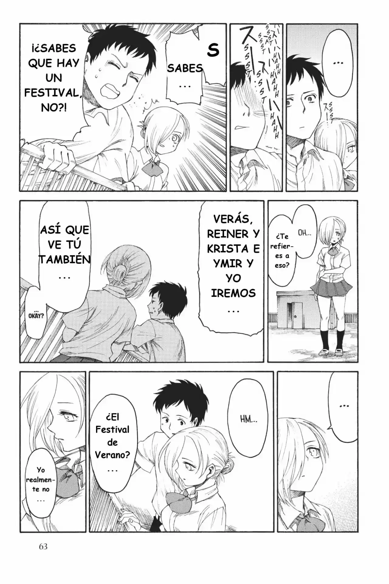 Shingeki! Kyojin Chuugakkou Mare Academy - Capítulo 19 - Página 10 - LectorTMOo