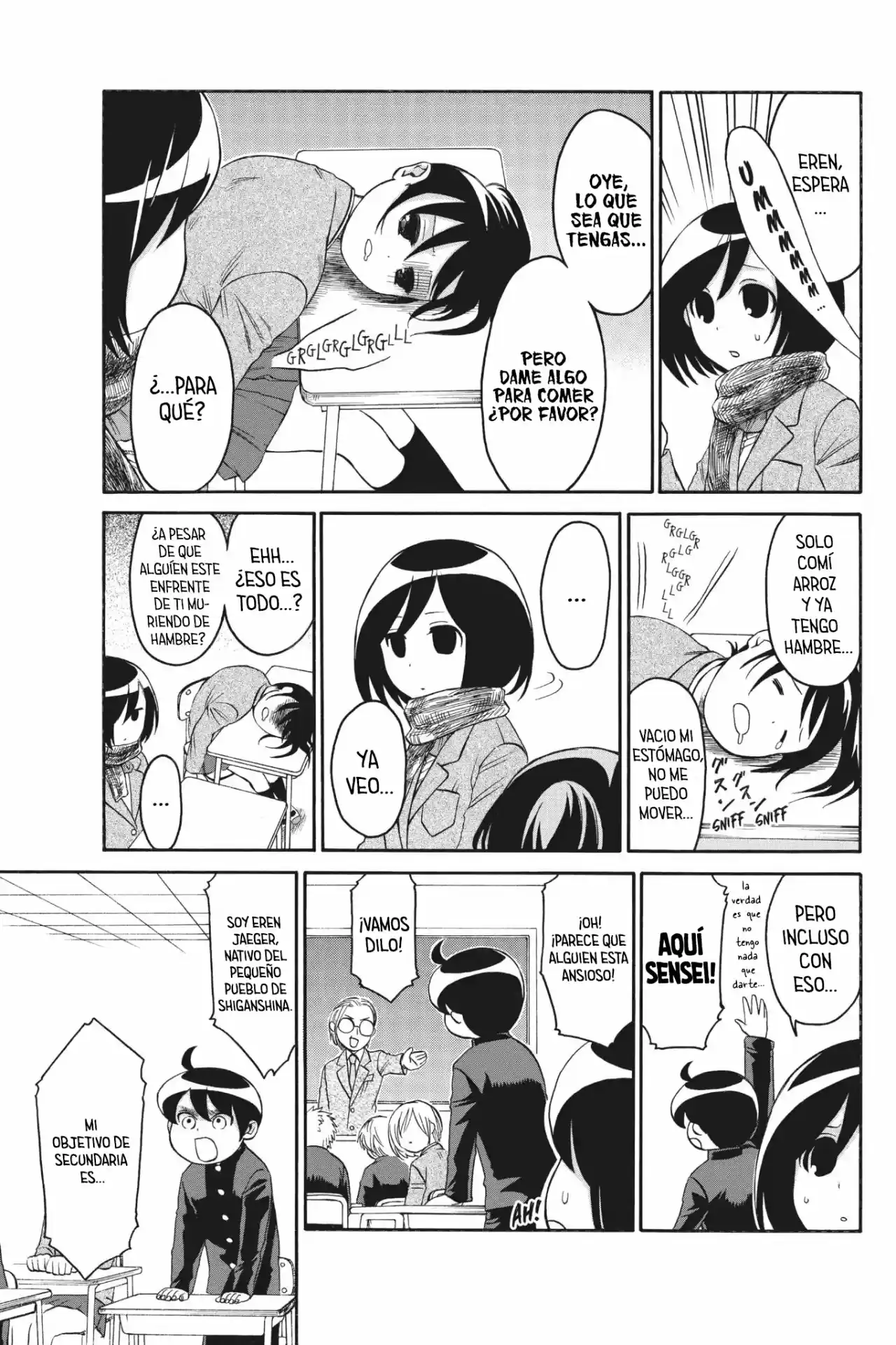 Shingeki! Kyojin Chuugakkou Mare Academy - Capítulo 2 - Página 5 - LectorTMOo