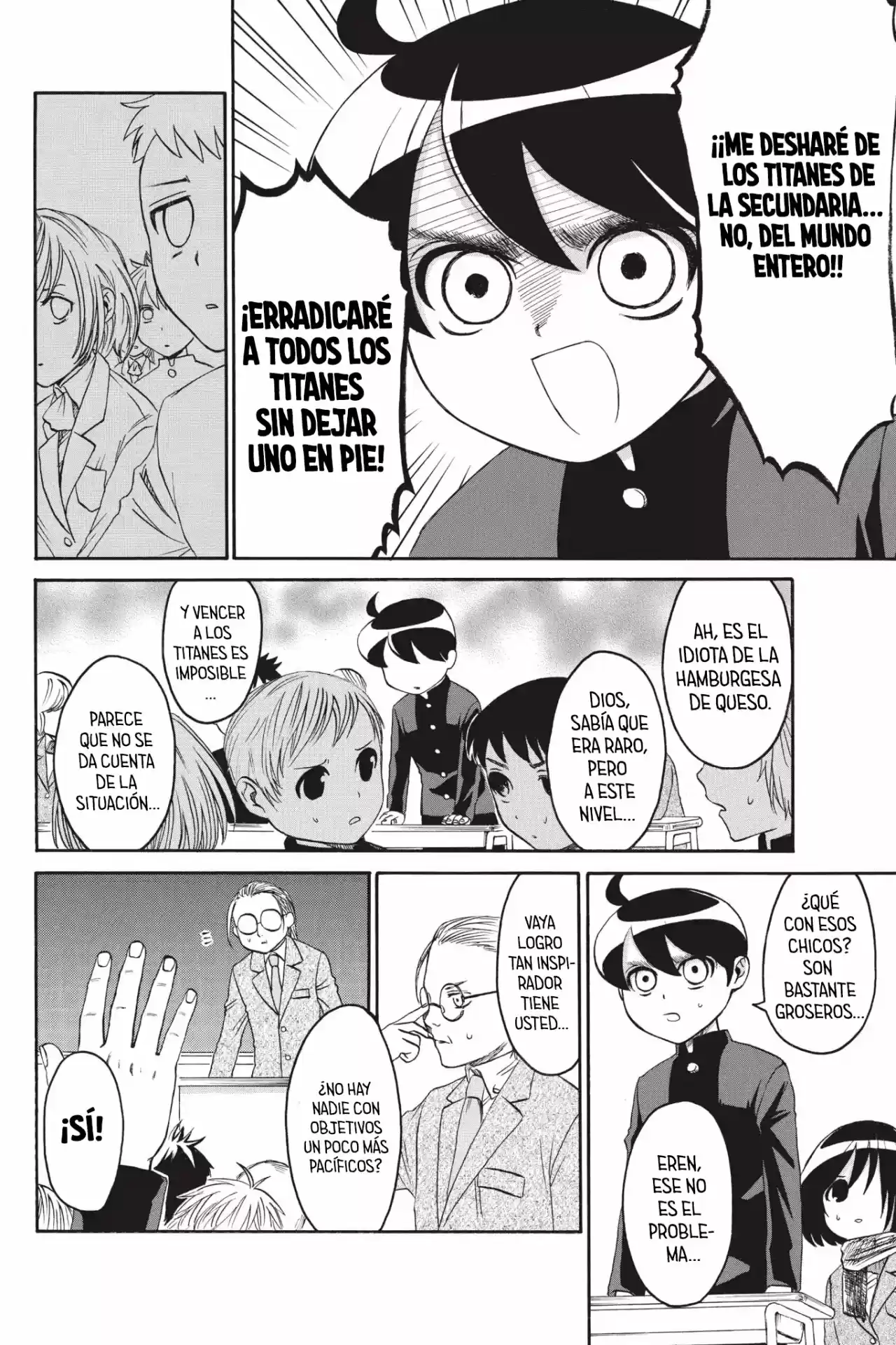 Shingeki! Kyojin Chuugakkou Mare Academy - Capítulo 2 - Página 6 - LectorTMOo