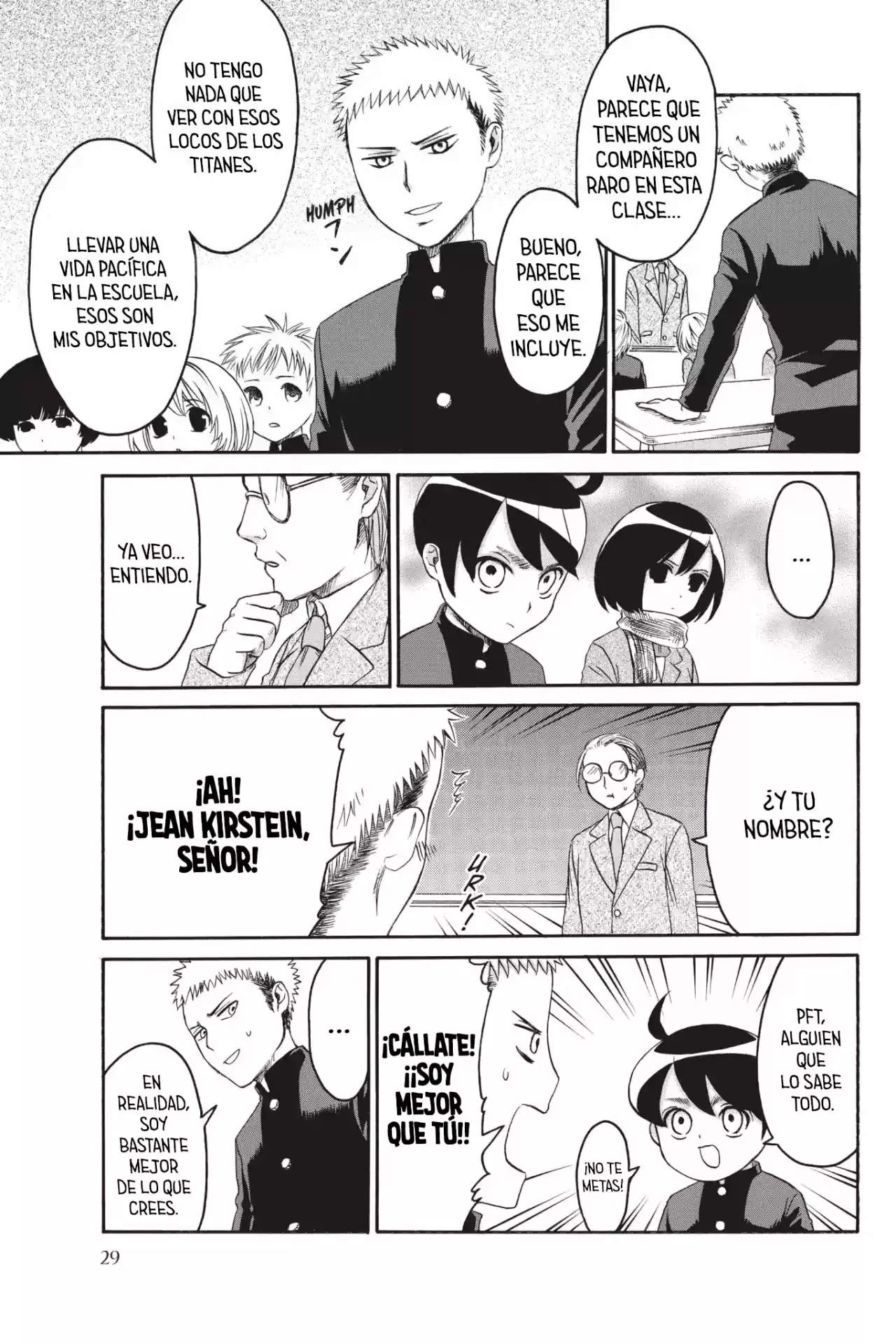 Shingeki! Kyojin Chuugakkou Mare Academy - Capítulo 2 - Página 7 - LectorTMOo