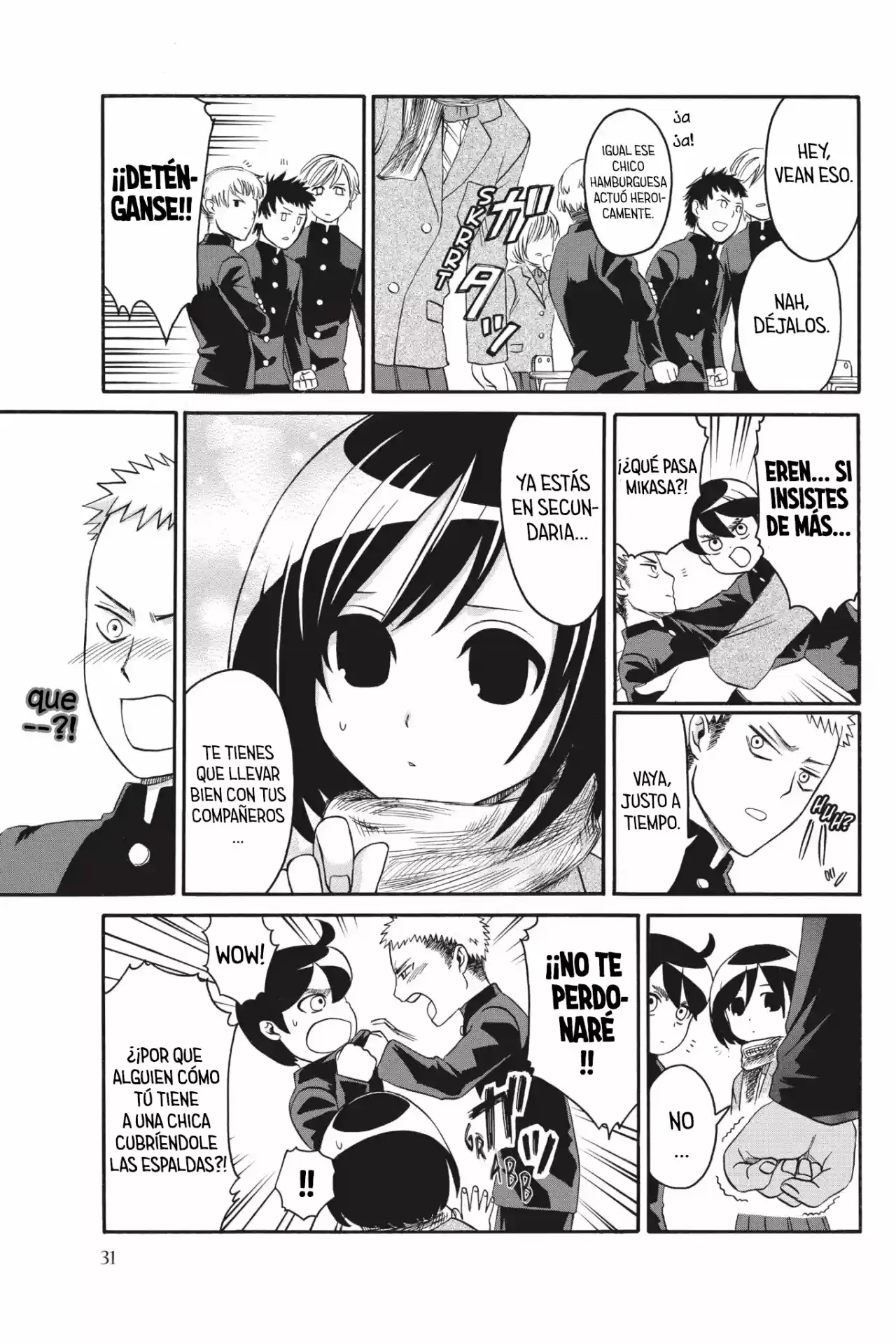 Shingeki! Kyojin Chuugakkou Mare Academy - Capítulo 2 - Página 9 - LectorTMOo