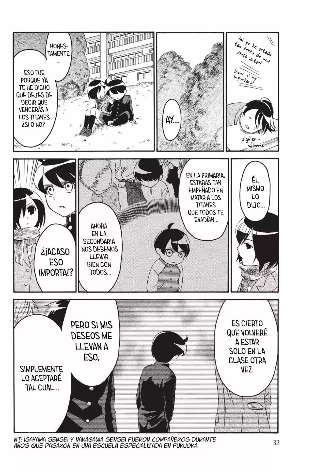 Shingeki! Kyojin Chuugakkou Mare Academy - Capítulo 2 - Página 10 - LectorTMOo