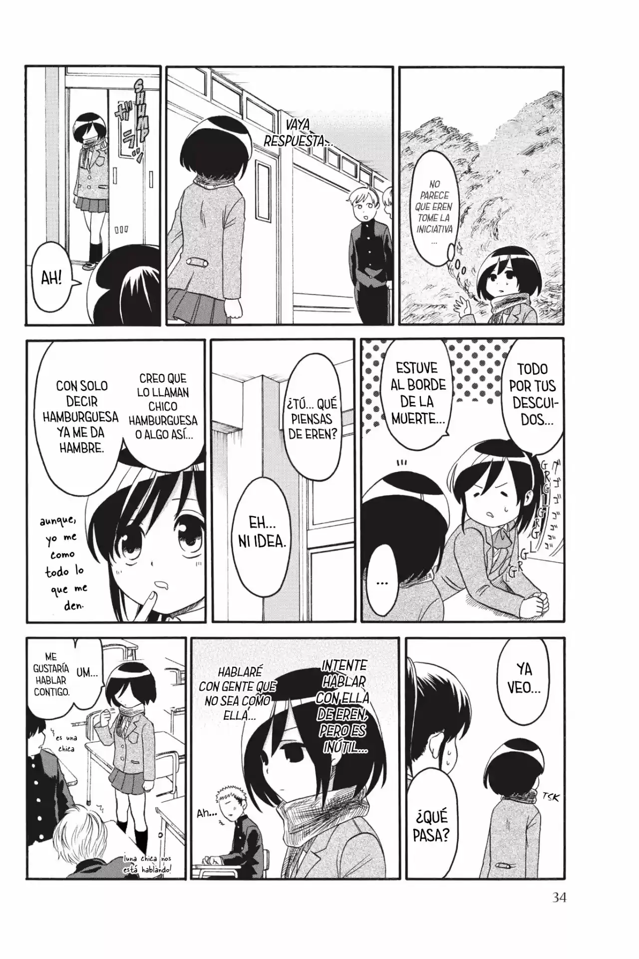 Shingeki! Kyojin Chuugakkou Mare Academy - Capítulo 2 - Página 12 - LectorTMOo