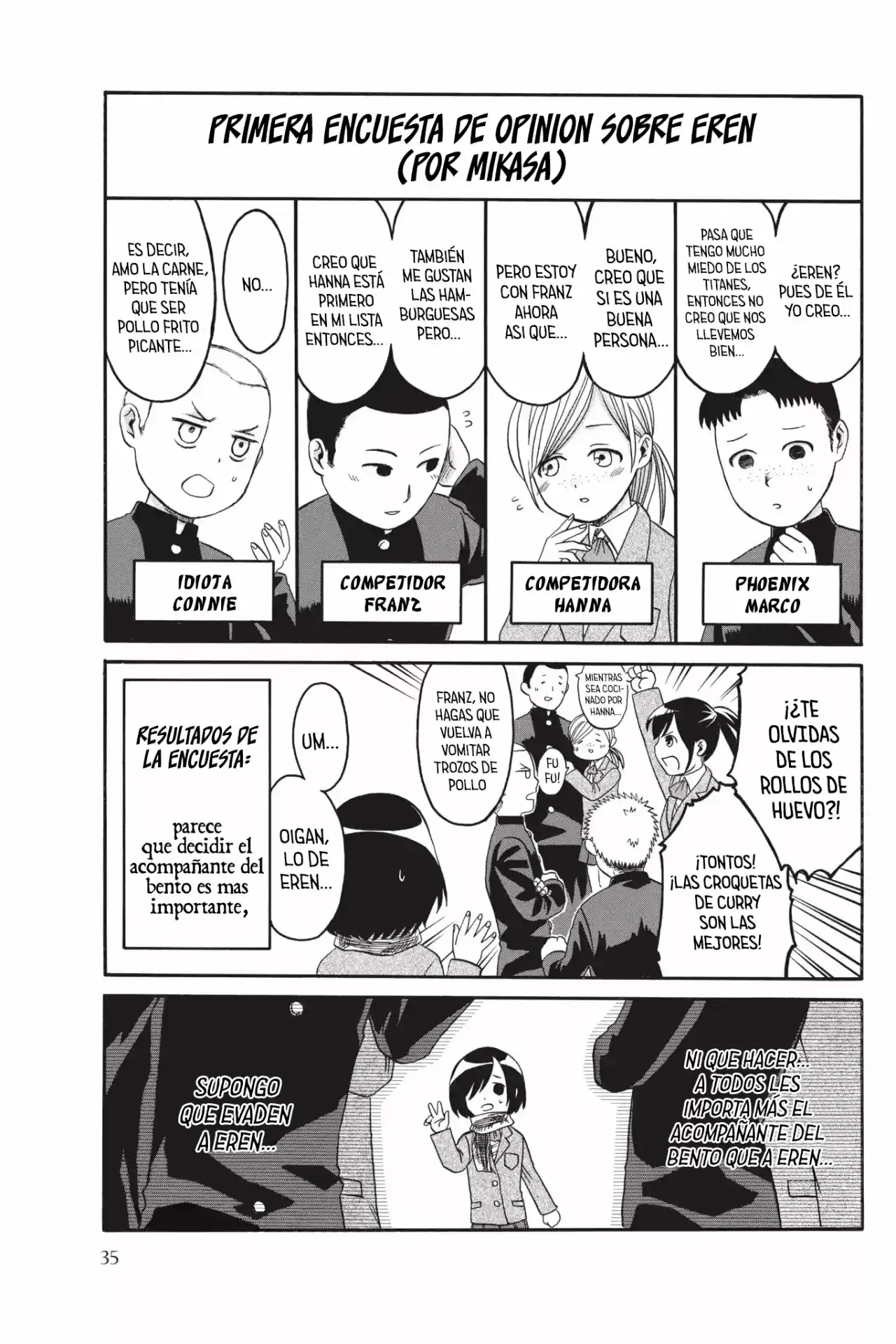 Shingeki! Kyojin Chuugakkou Mare Academy - Capítulo 2 - Página 13 - LectorTMOo