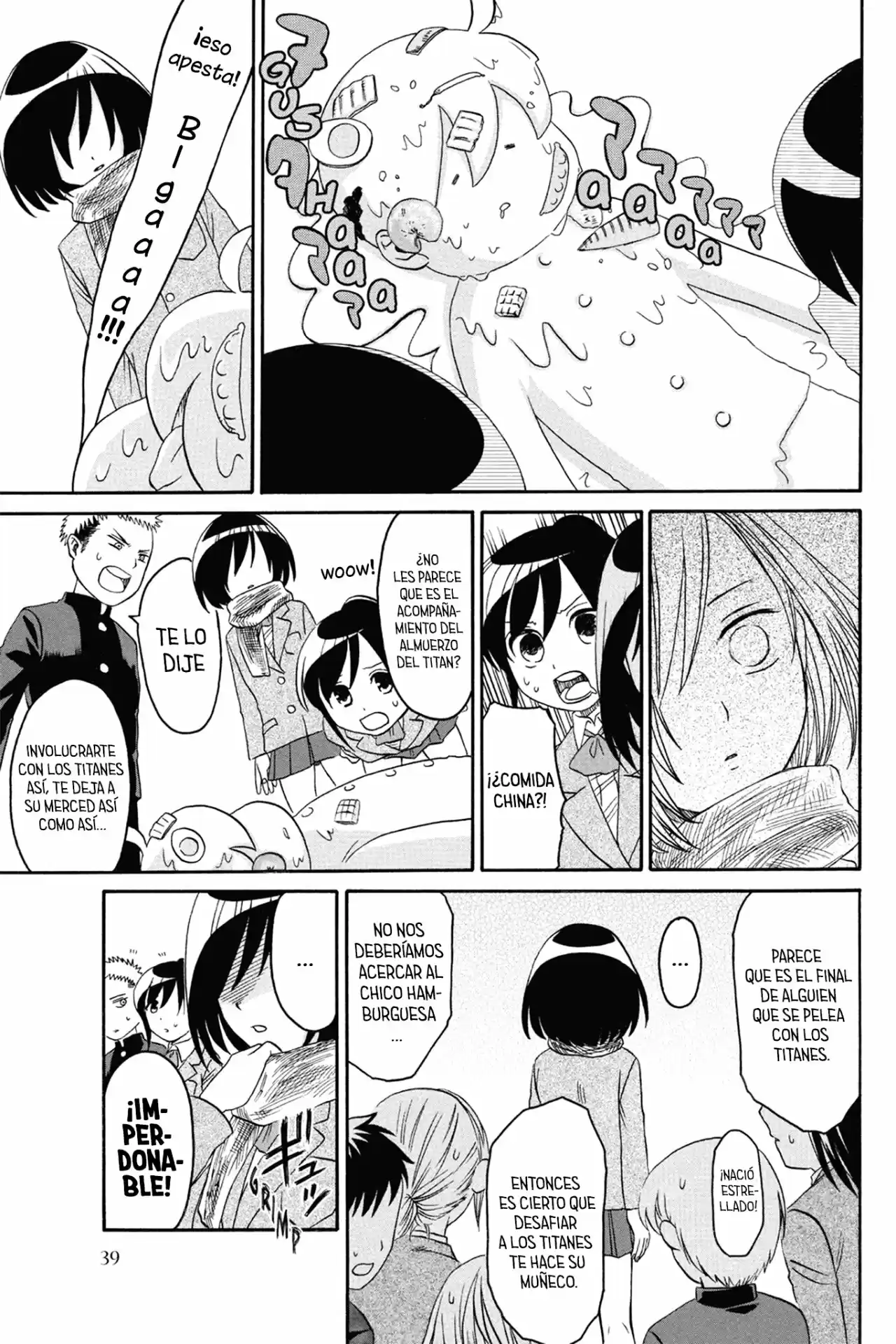 Shingeki! Kyojin Chuugakkou Mare Academy - Capítulo 2 - Página 17 - LectorTMOo