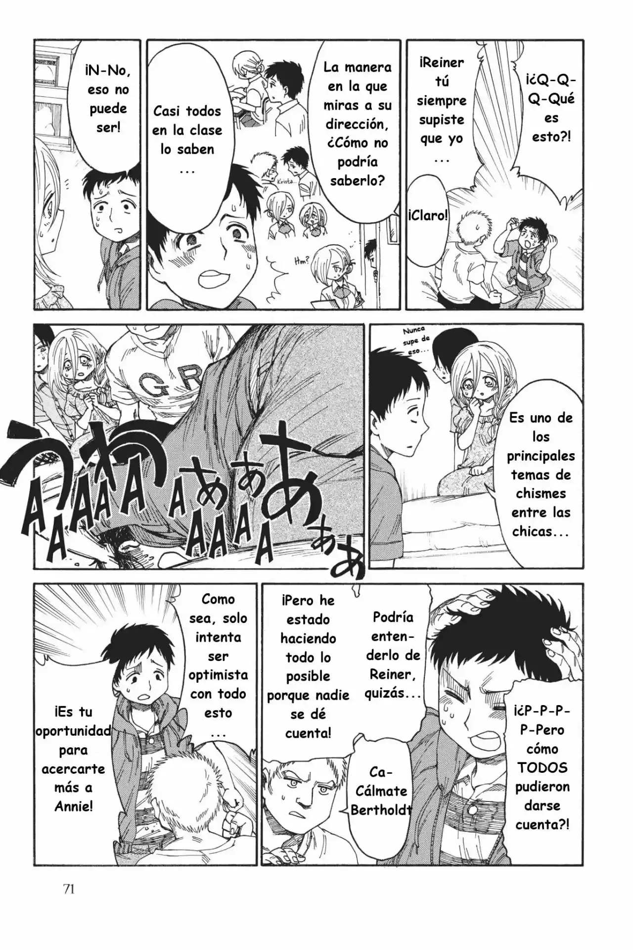 Shingeki! Kyojin Chuugakkou Mare Academy - Capítulo 20 - Página 3 - LectorTMOo