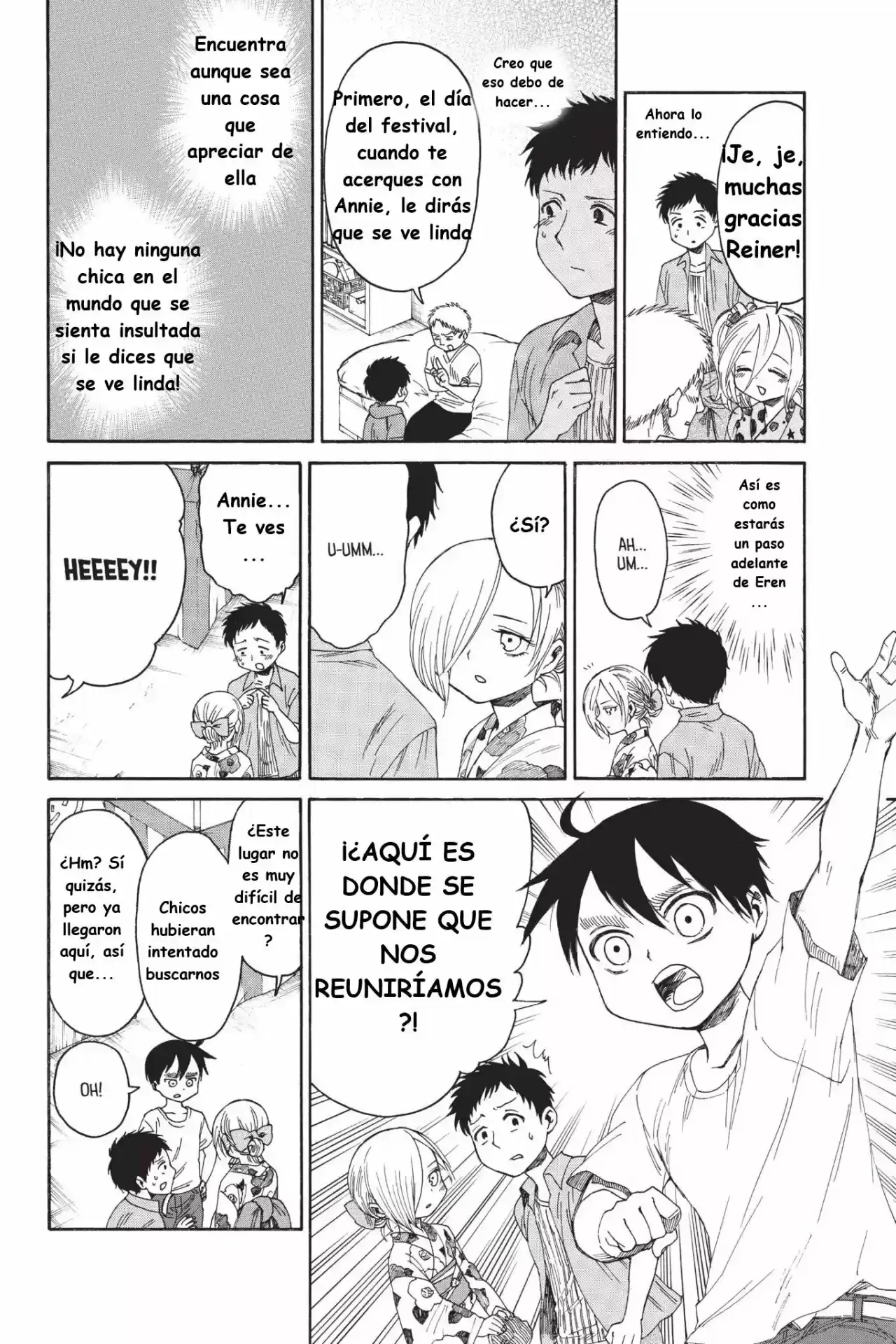 Shingeki! Kyojin Chuugakkou Mare Academy - Capítulo 20 - Página 8 - LectorTMOo