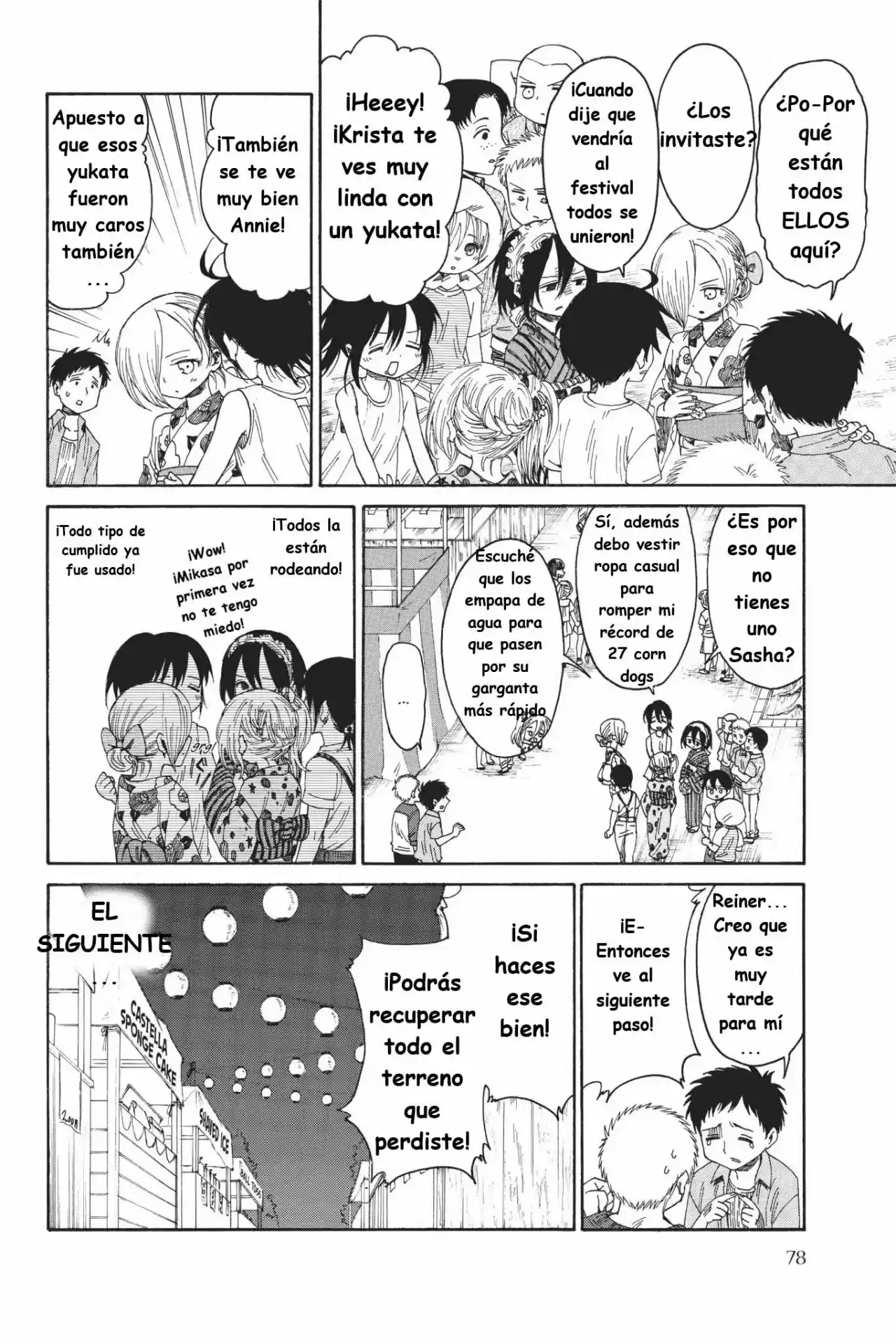 Shingeki! Kyojin Chuugakkou Mare Academy - Capítulo 20 - Página 10 - LectorTMOo