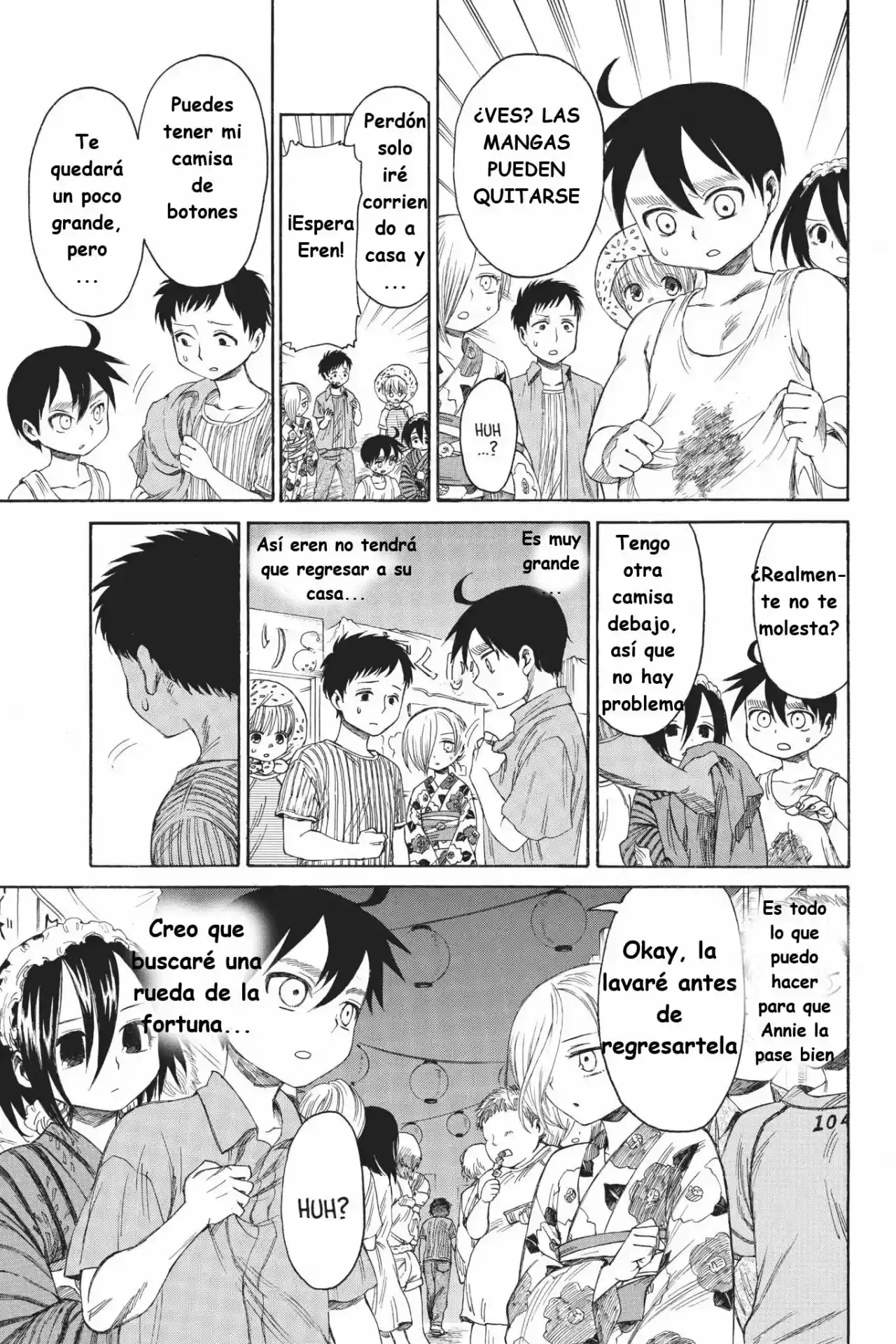Shingeki! Kyojin Chuugakkou Mare Academy - Capítulo 20 - Página 21 - LectorTMOo
