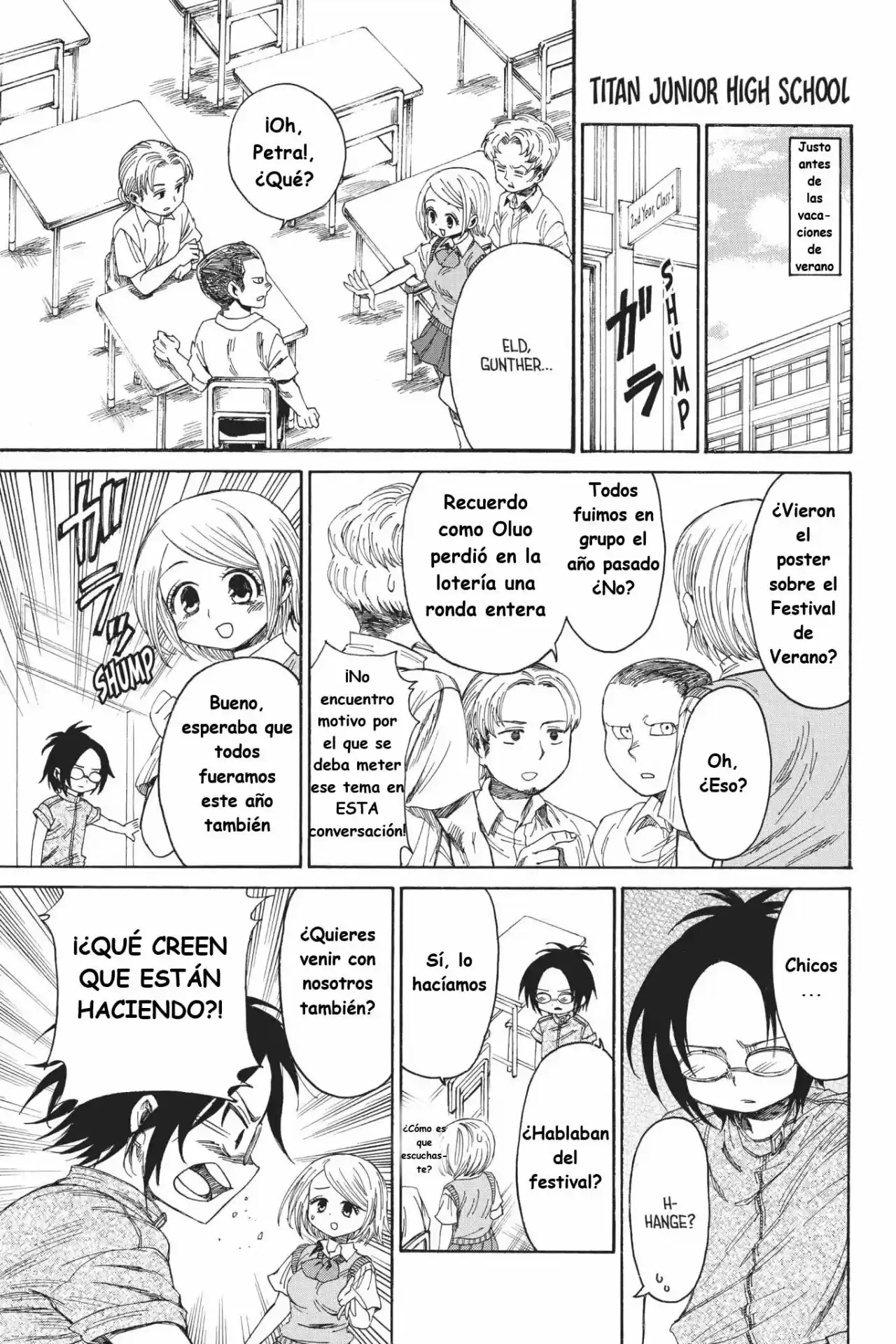 Shingeki! Kyojin Chuugakkou Mare Academy - Capítulo 21 - Página 1 - LectorTMOo