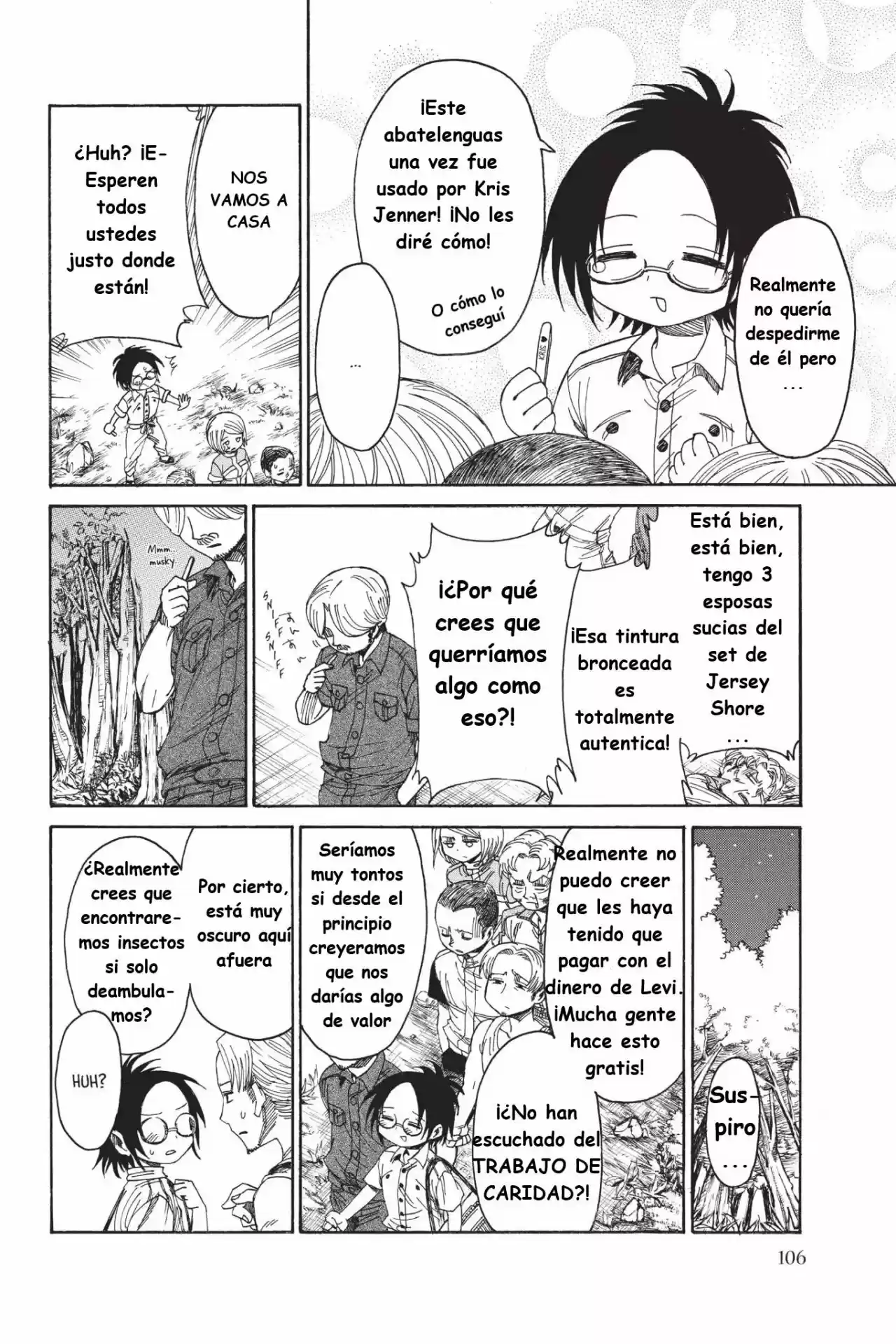 Shingeki! Kyojin Chuugakkou Mare Academy - Capítulo 21 - Página 4 - LectorTMOo