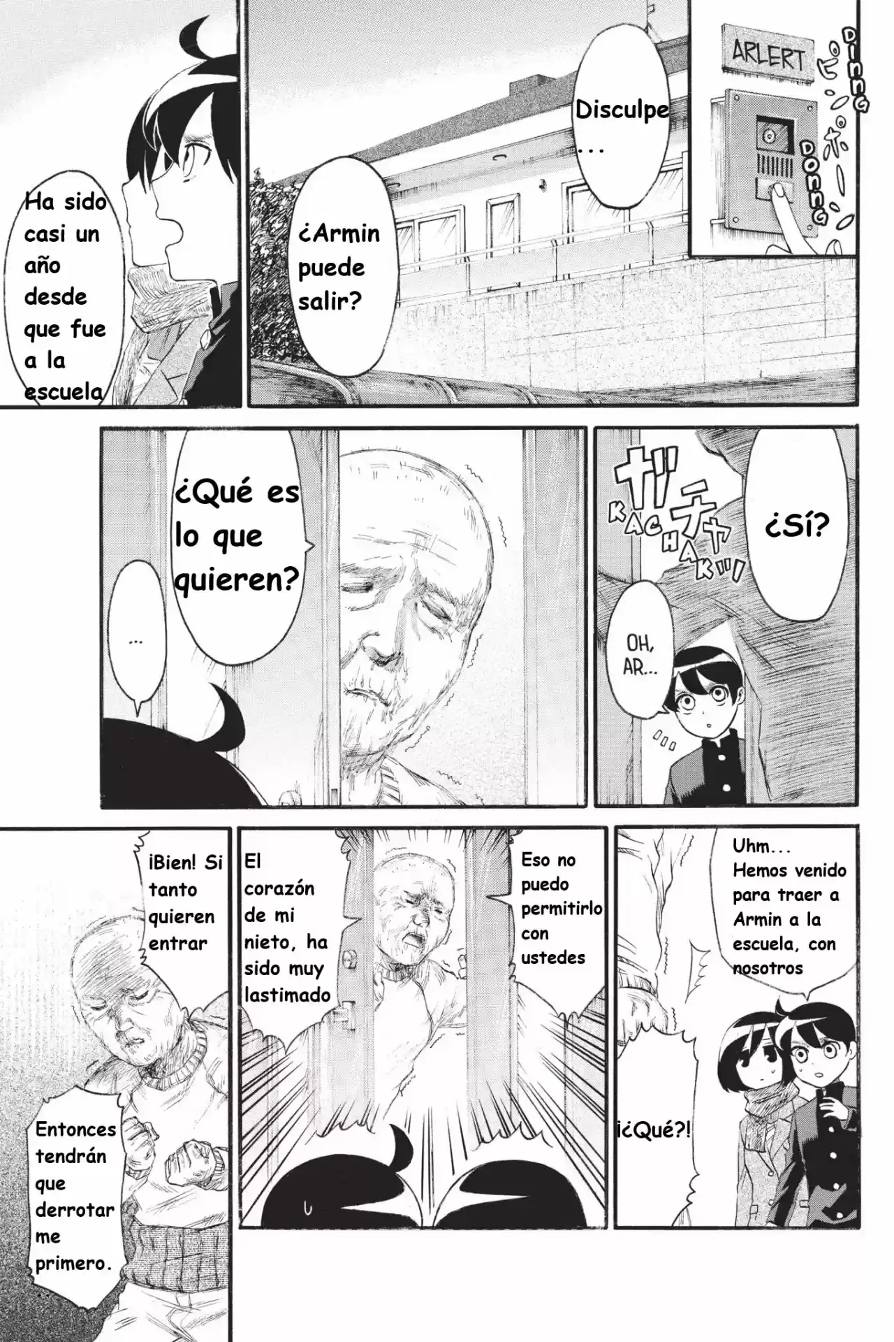 Shingeki! Kyojin Chuugakkou Mare Academy - Capítulo 3 - Página 3 - LectorTMOo