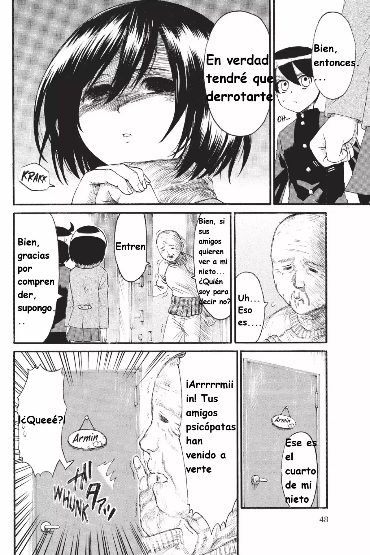 Shingeki! Kyojin Chuugakkou Mare Academy - Capítulo 3 - Página 4 - LectorTMOo