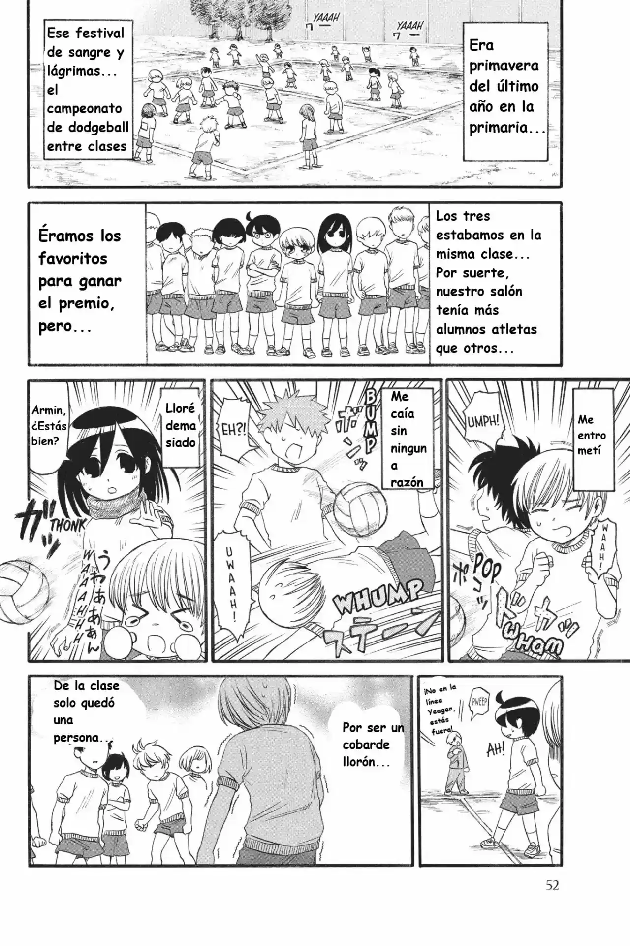 Shingeki! Kyojin Chuugakkou Mare Academy - Capítulo 3 - Página 8 - LectorTMOo