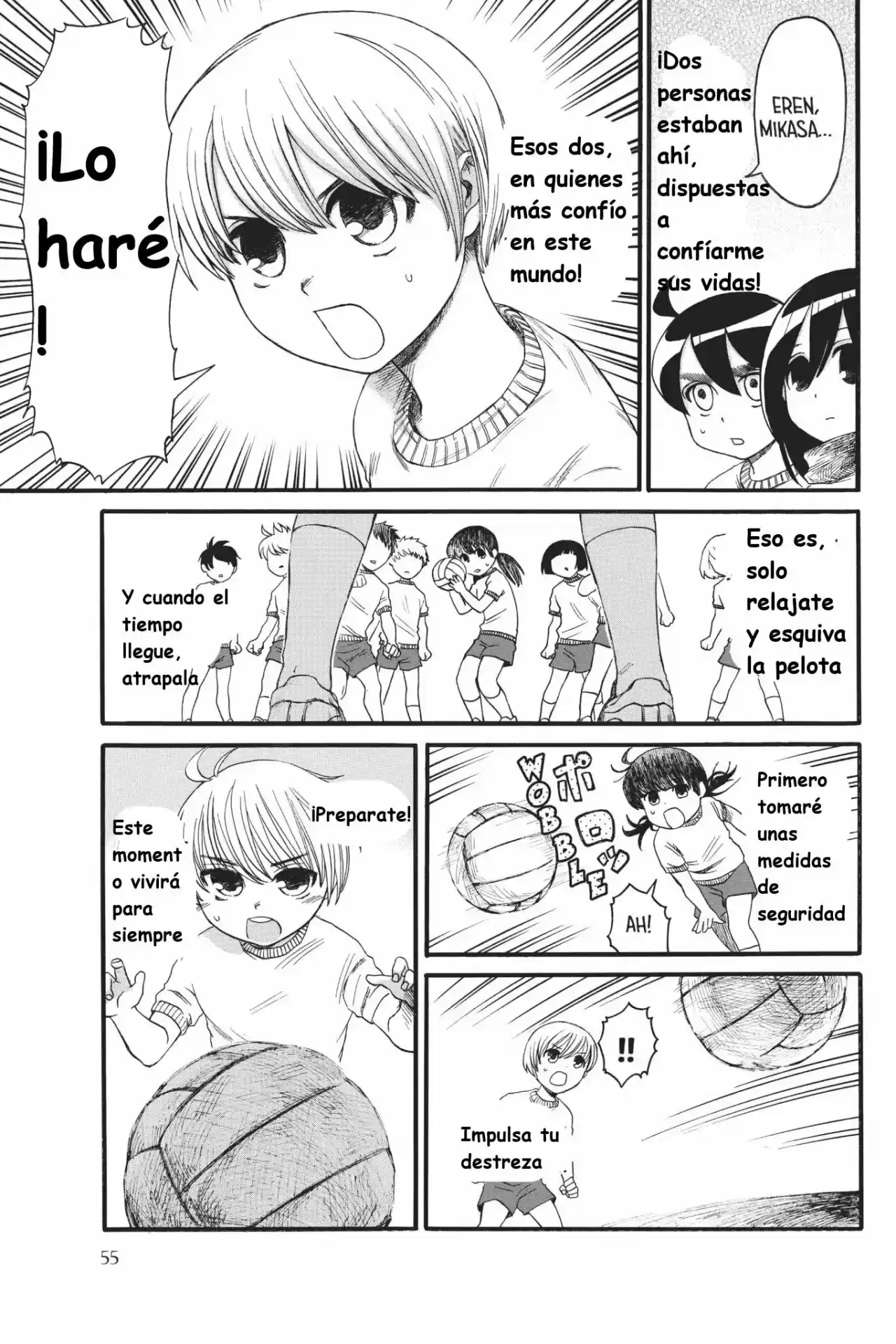 Shingeki! Kyojin Chuugakkou Mare Academy - Capítulo 3 - Página 11 - LectorTMOo