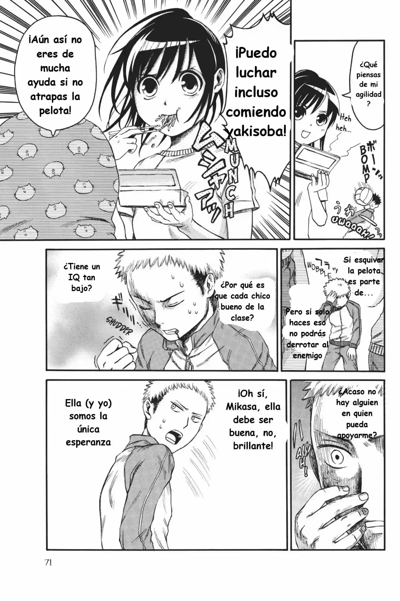 Shingeki! Kyojin Chuugakkou Mare Academy - Capítulo 4 - Página 6 - LectorTMOo