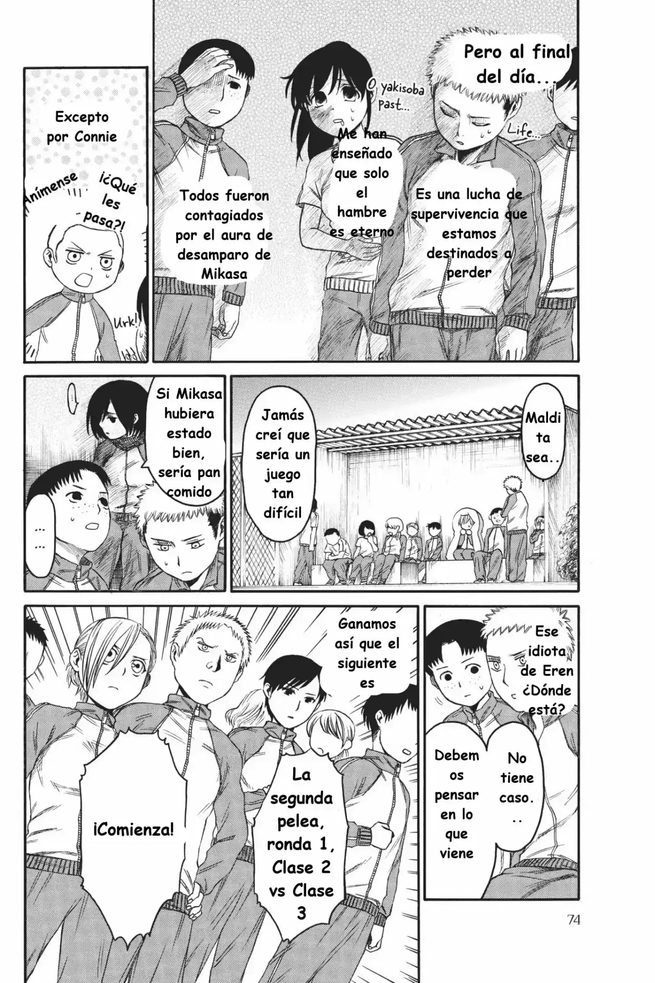 Shingeki! Kyojin Chuugakkou Mare Academy - Capítulo 4 - Página 9 - LectorTMOo