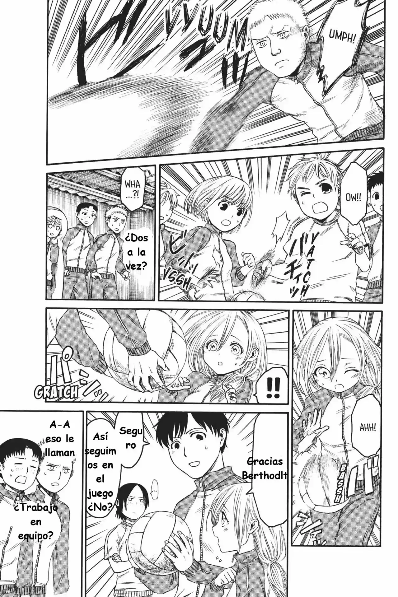 Shingeki! Kyojin Chuugakkou Mare Academy - Capítulo 4 - Página 10 - LectorTMOo