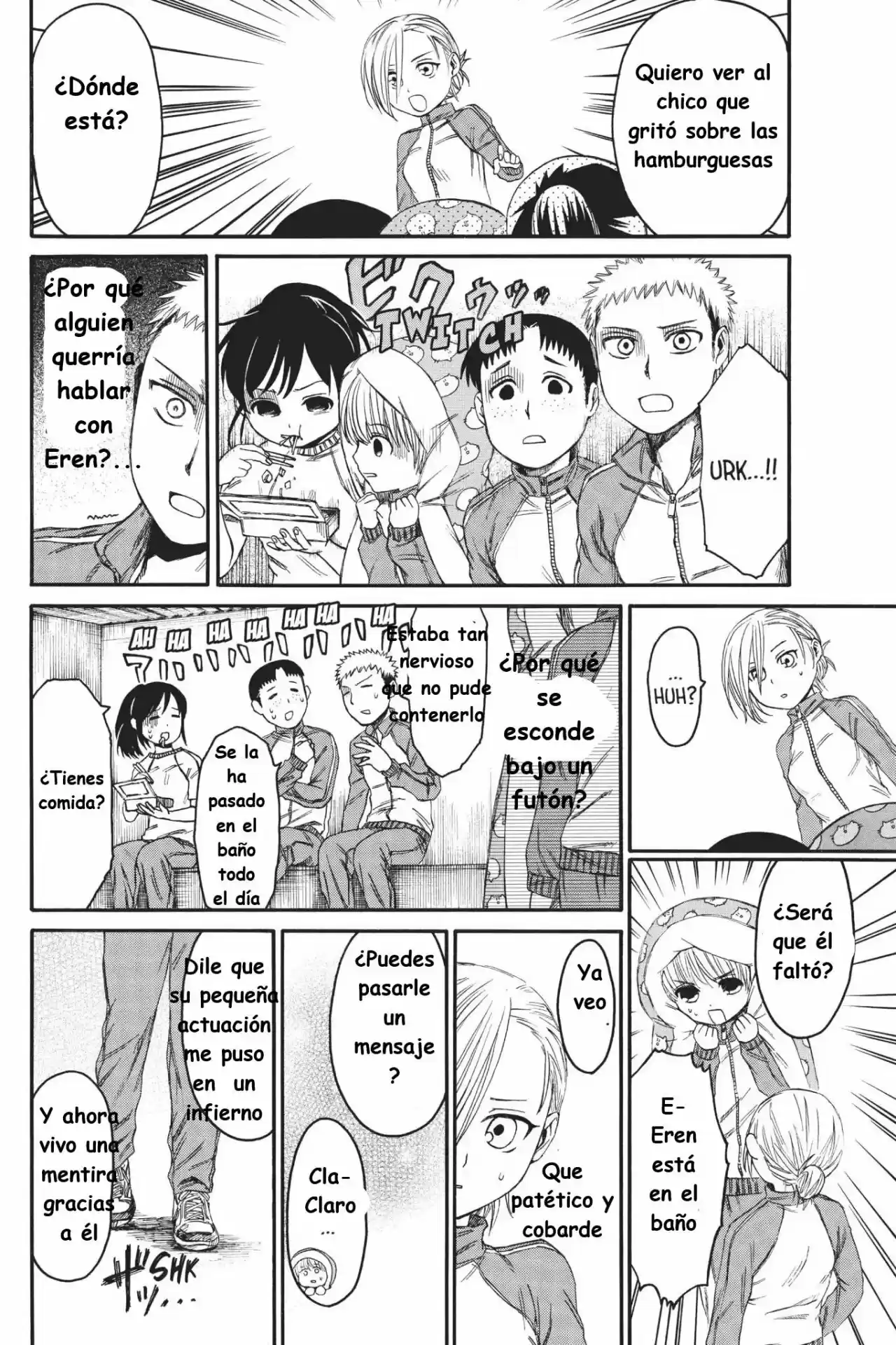 Shingeki! Kyojin Chuugakkou Mare Academy - Capítulo 4 - Página 17 - LectorTMOo