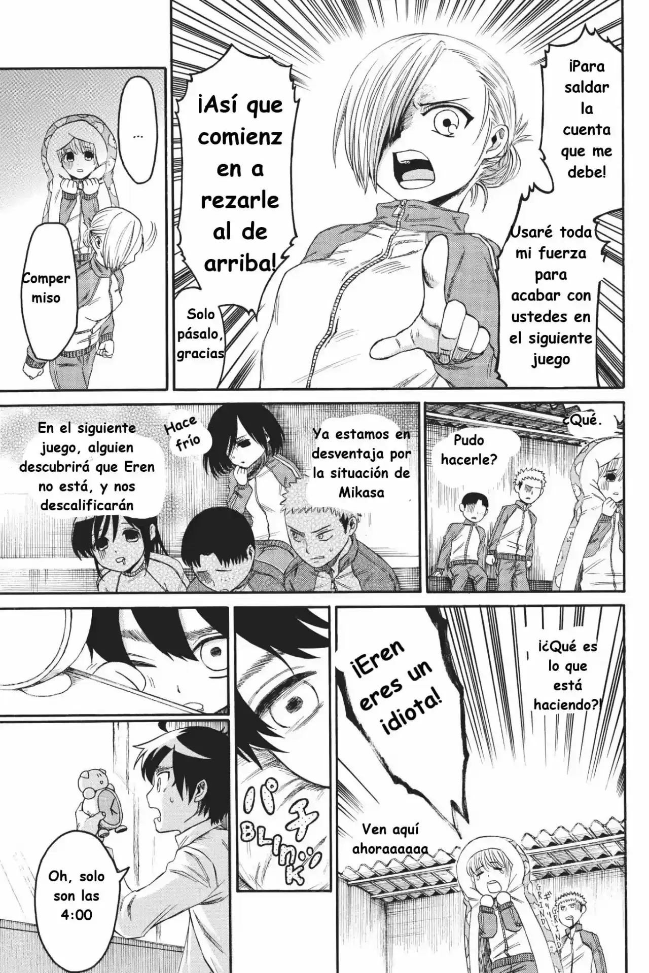 Shingeki! Kyojin Chuugakkou Mare Academy - Capítulo 4 - Página 18 - LectorTMOo